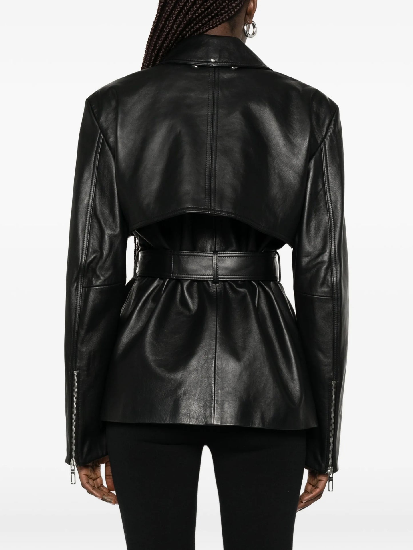 belted jacket