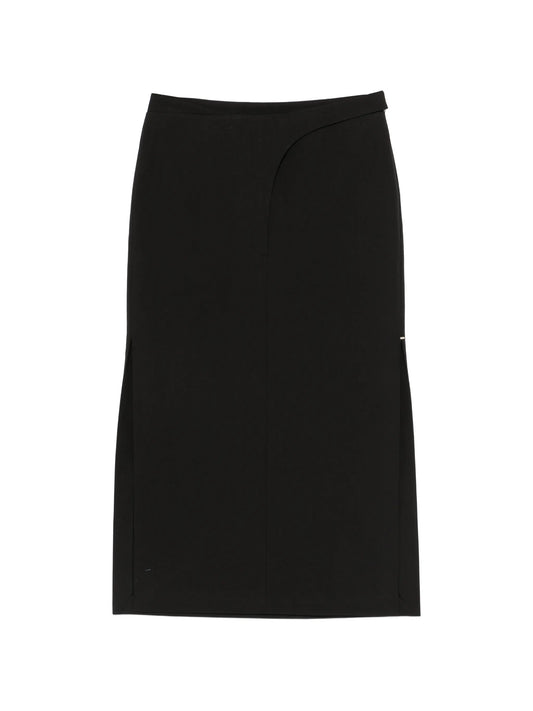 SPSVelo slit midi skirt