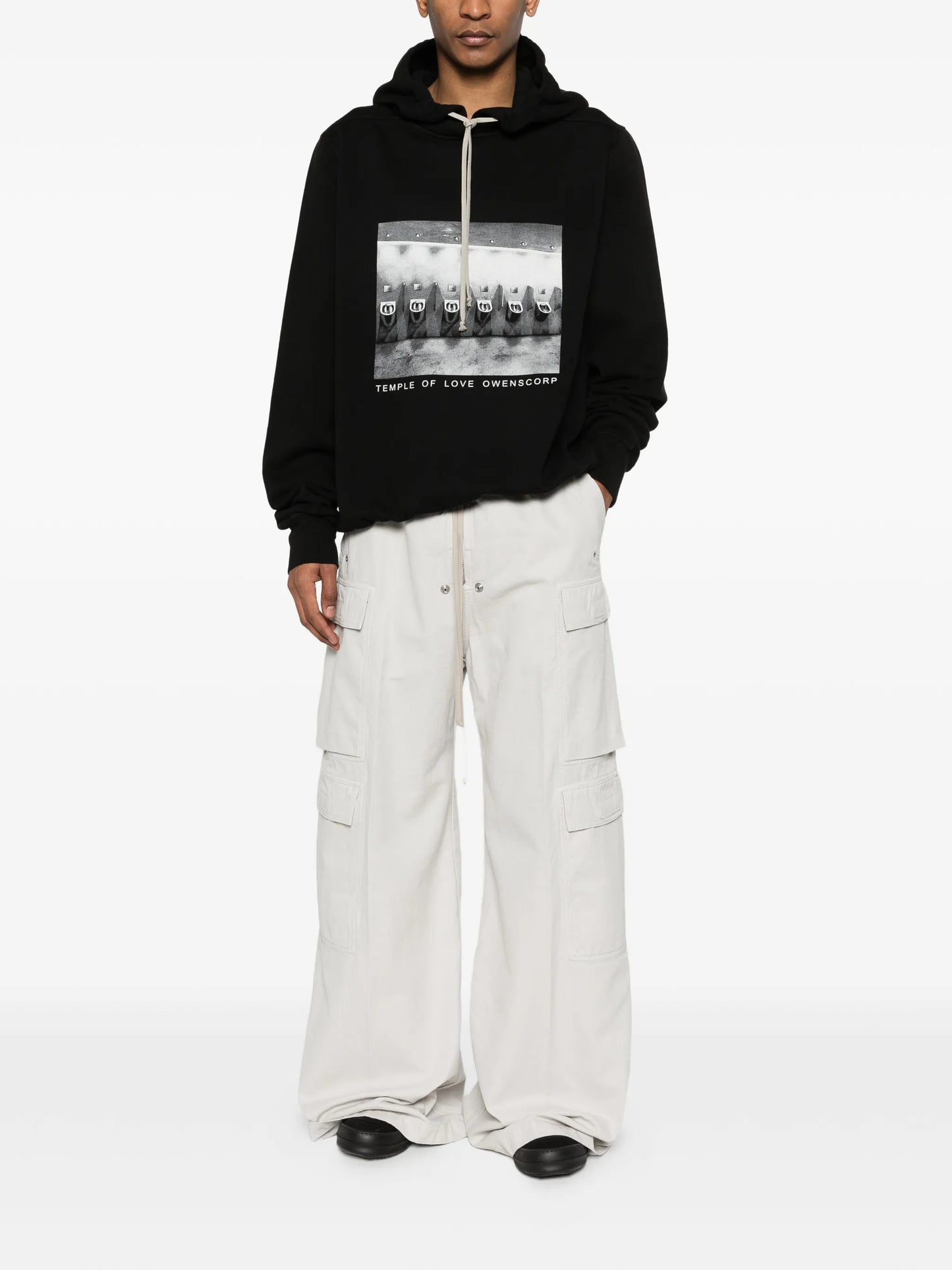 graphic oversized hoodie