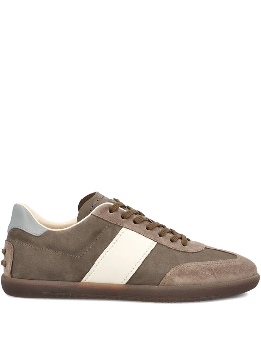 Tabs stripe panelled sneakers
