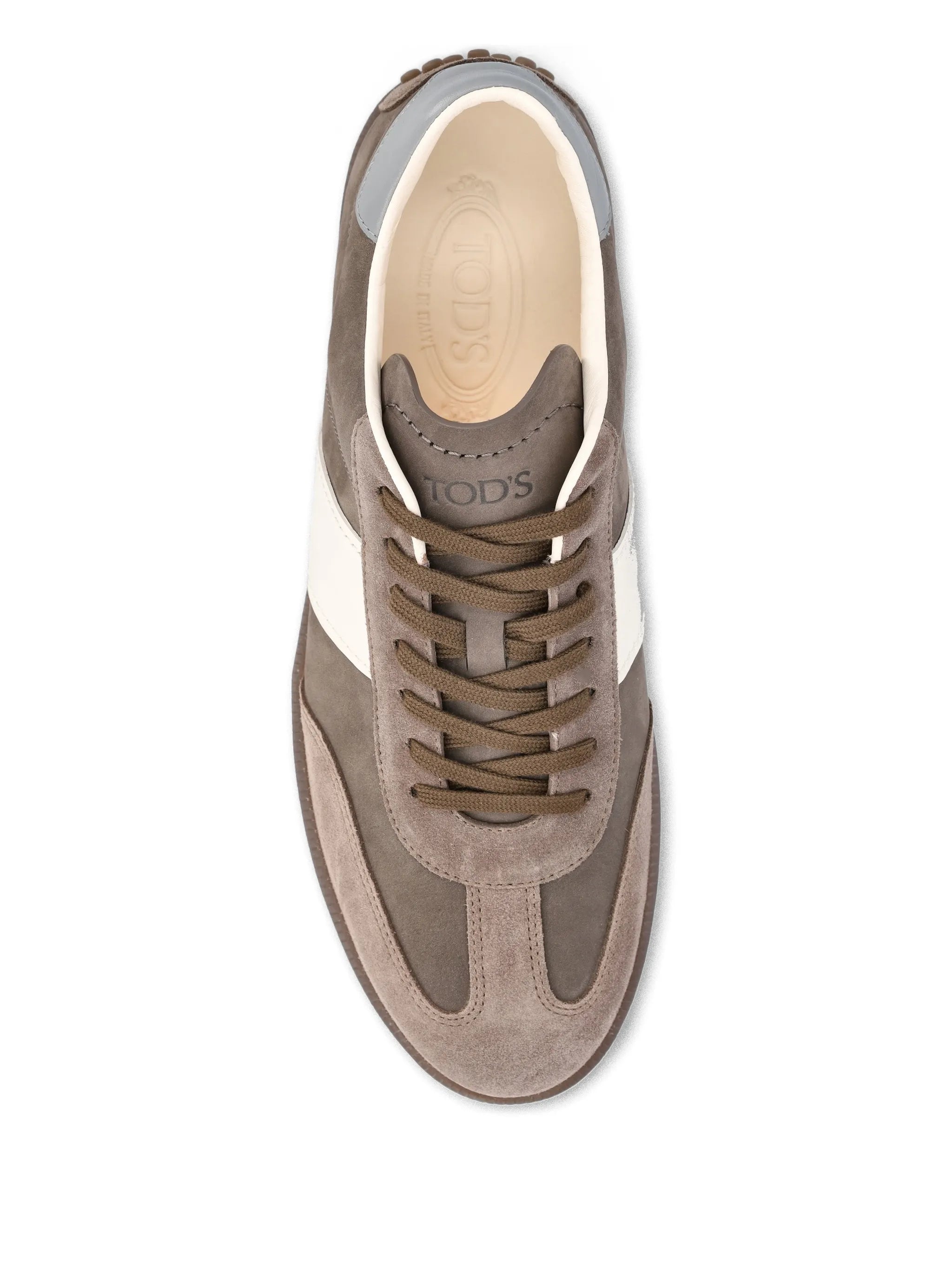 Tabs stripe panelled sneakers