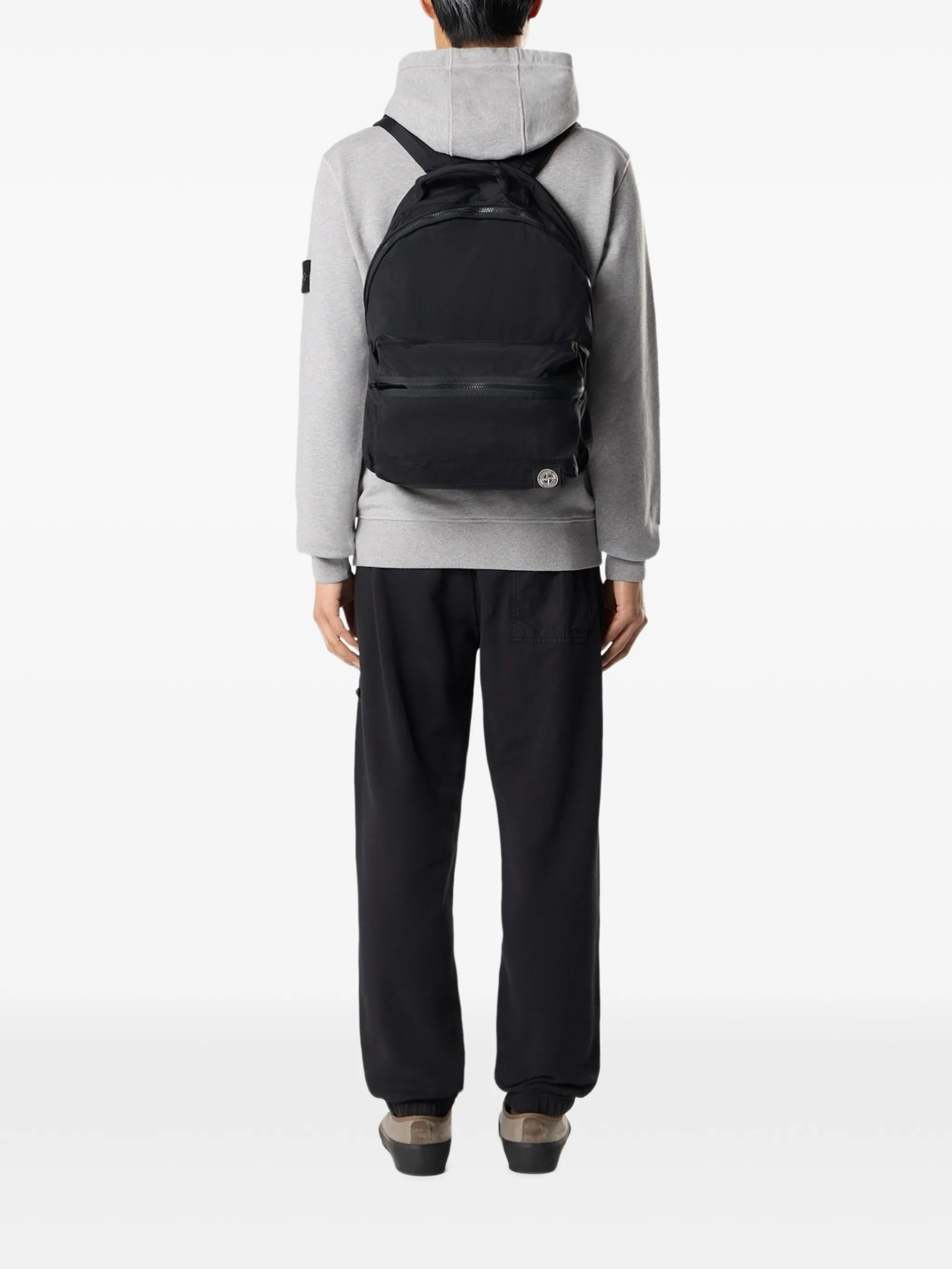 9200010 coated nylon metal in econyl® backpack