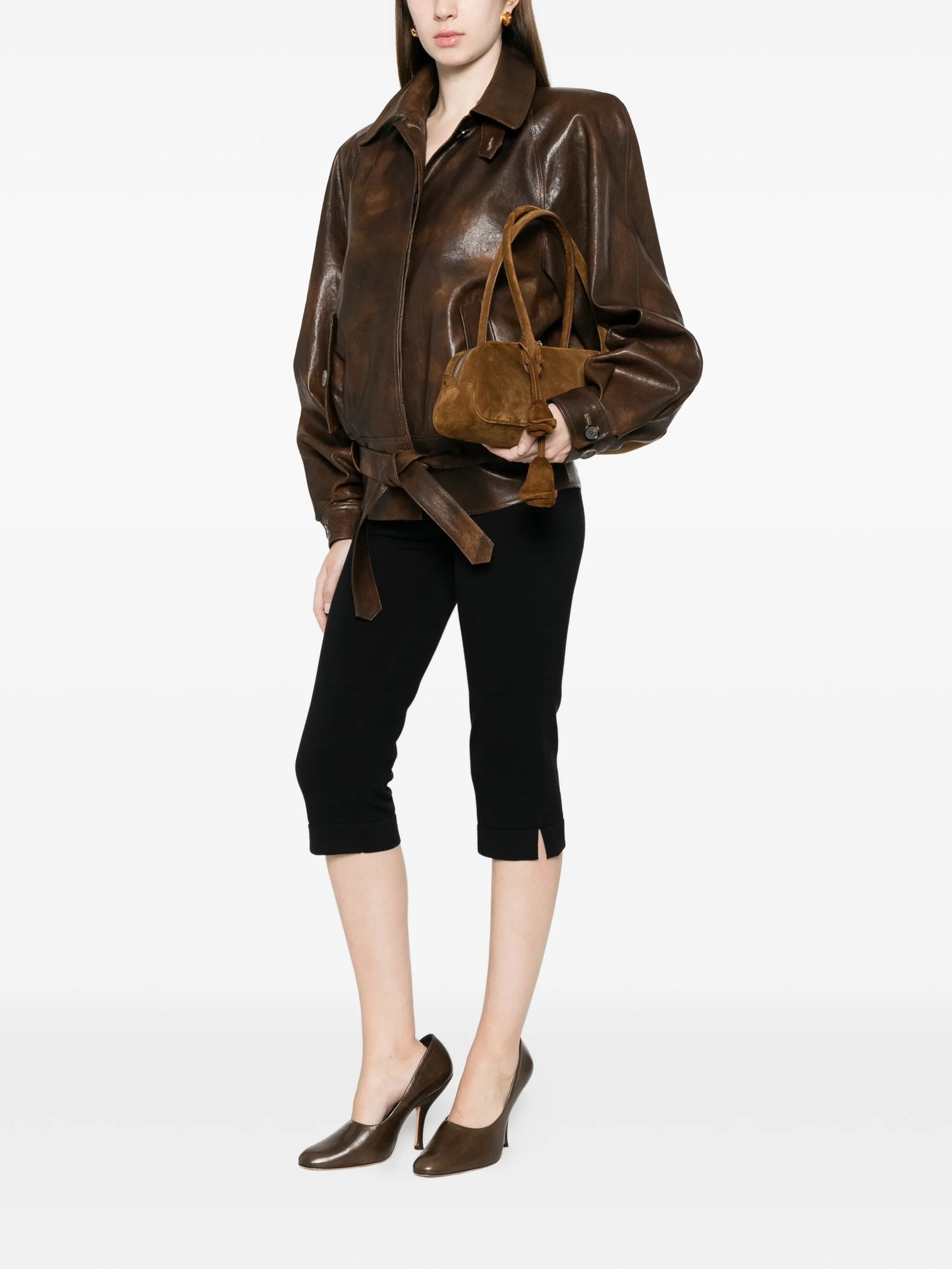 belted jacket