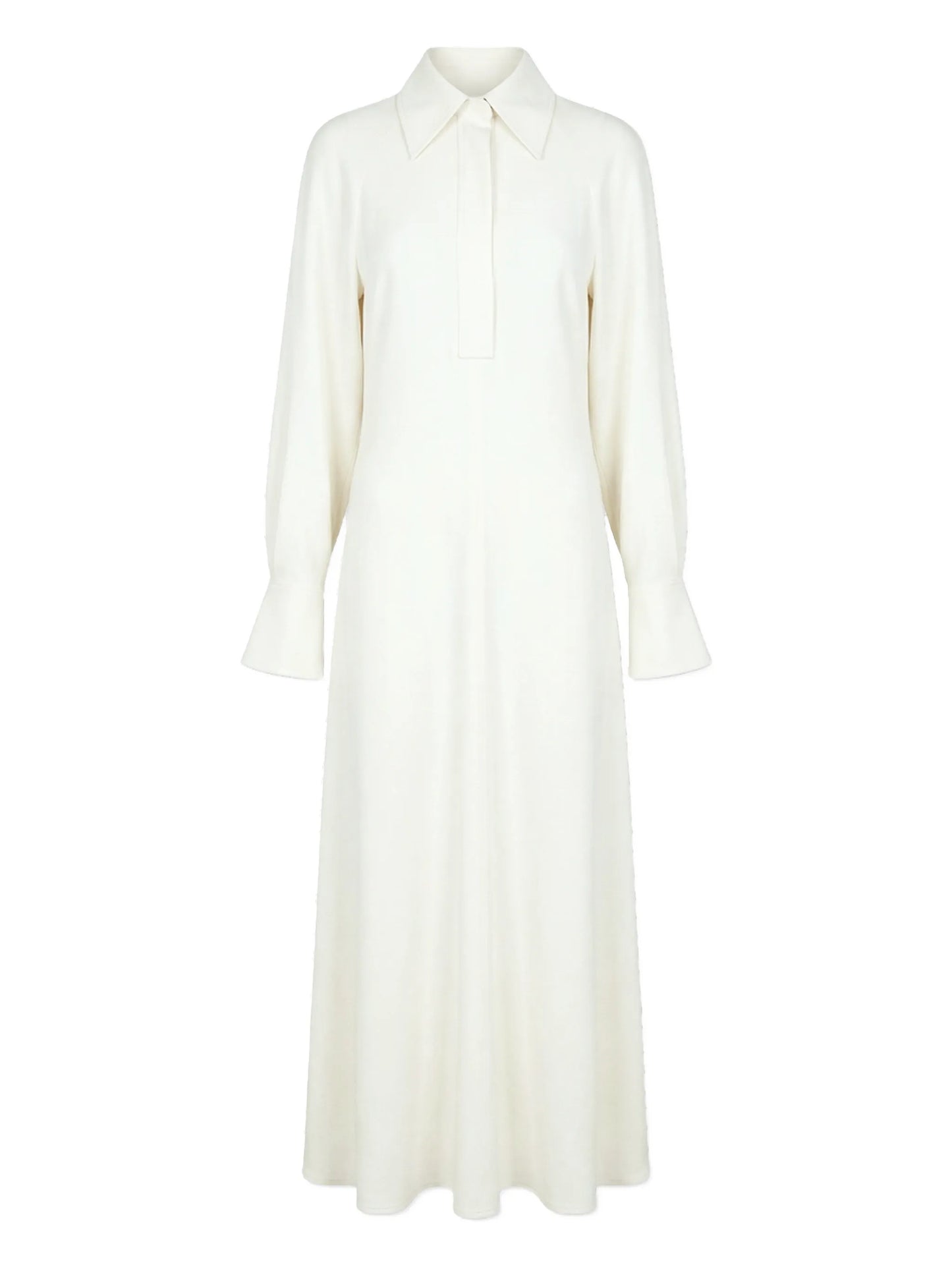 collared midi dress