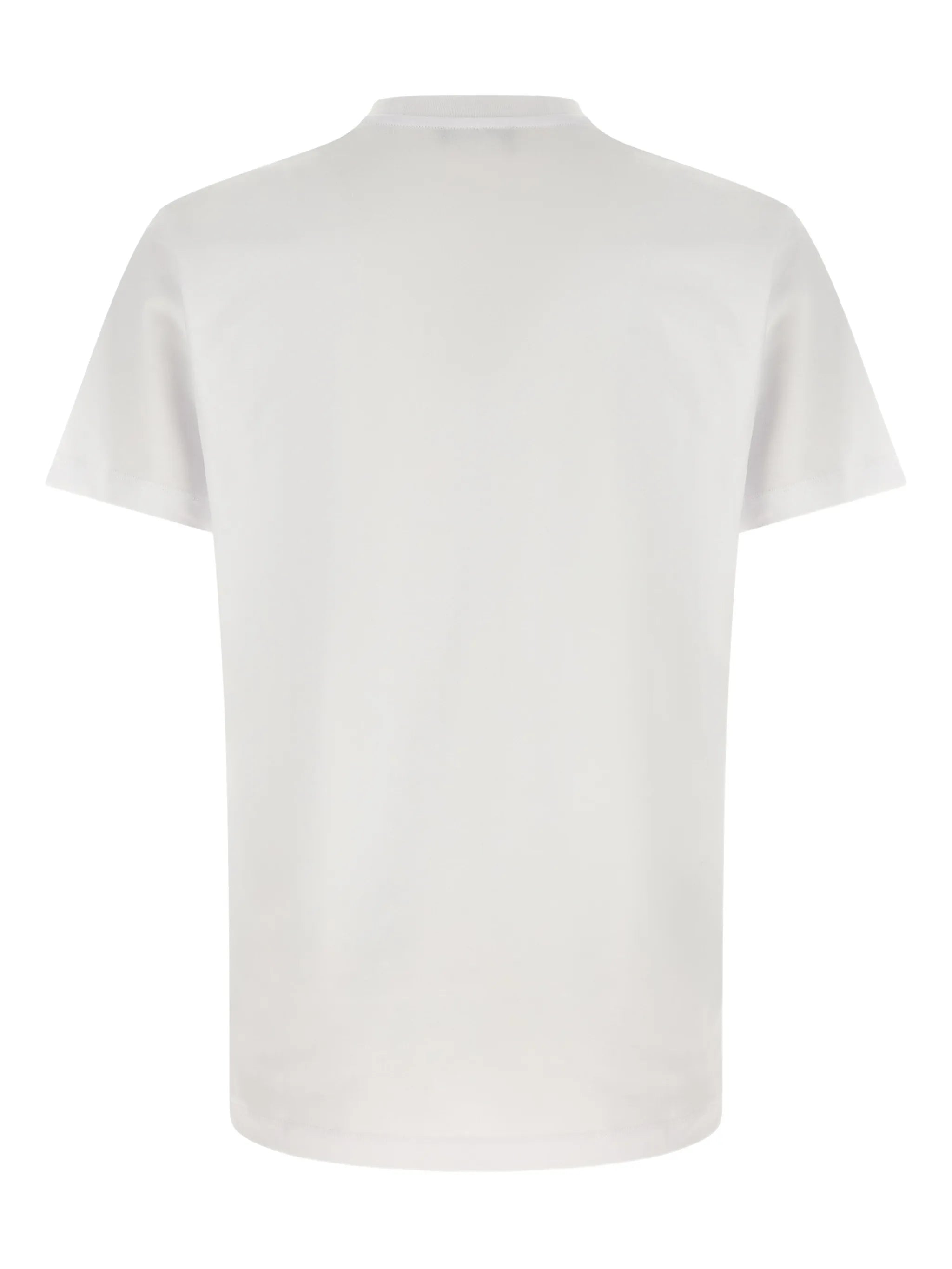 logo-embroidery crew-neck T-shirt