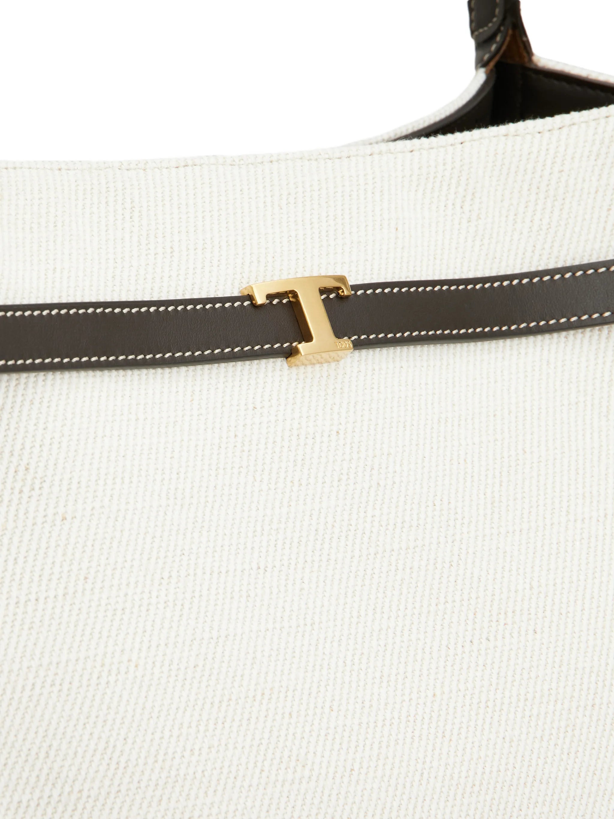 buckle strap tote bag