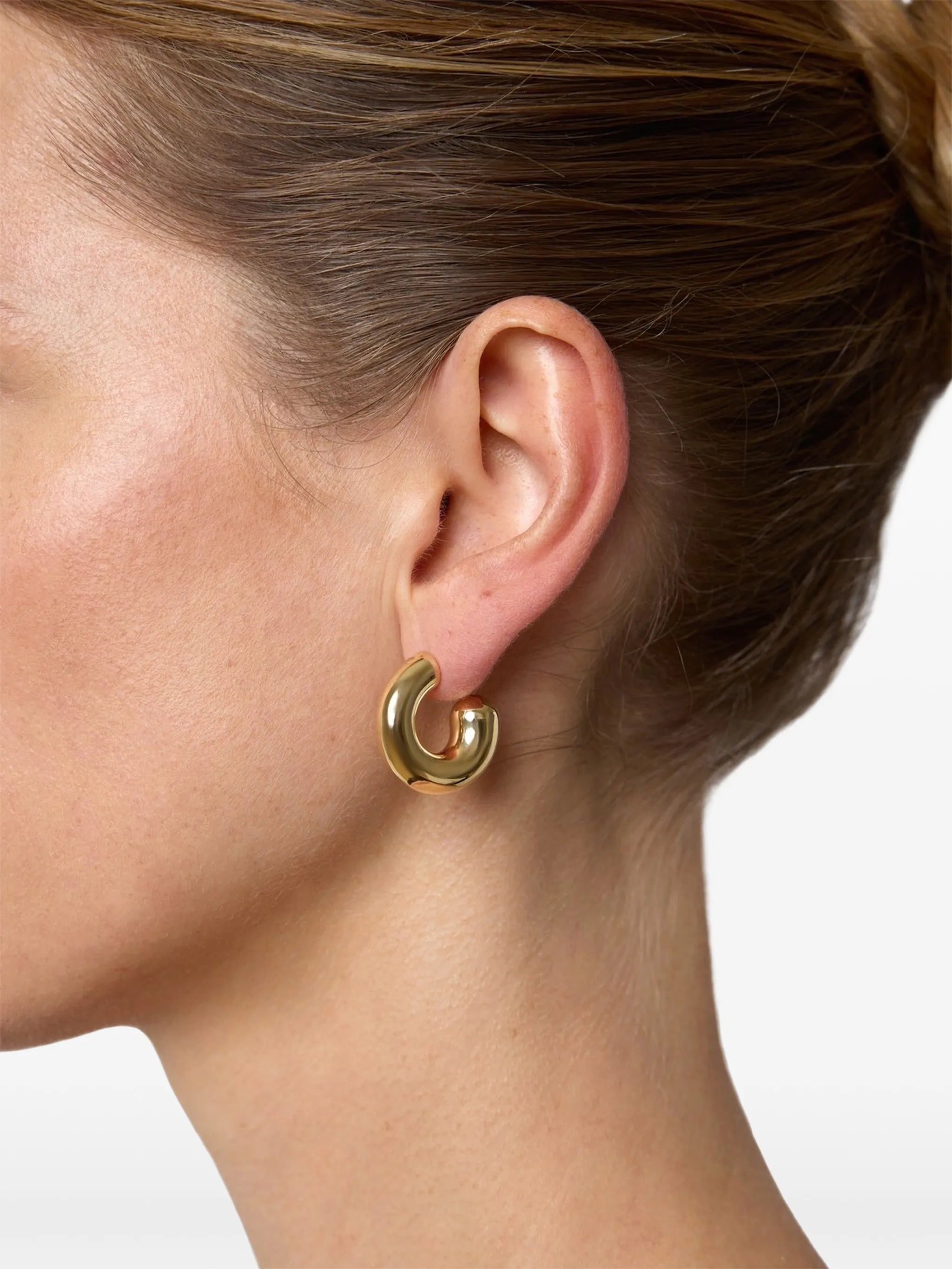Rose earrings