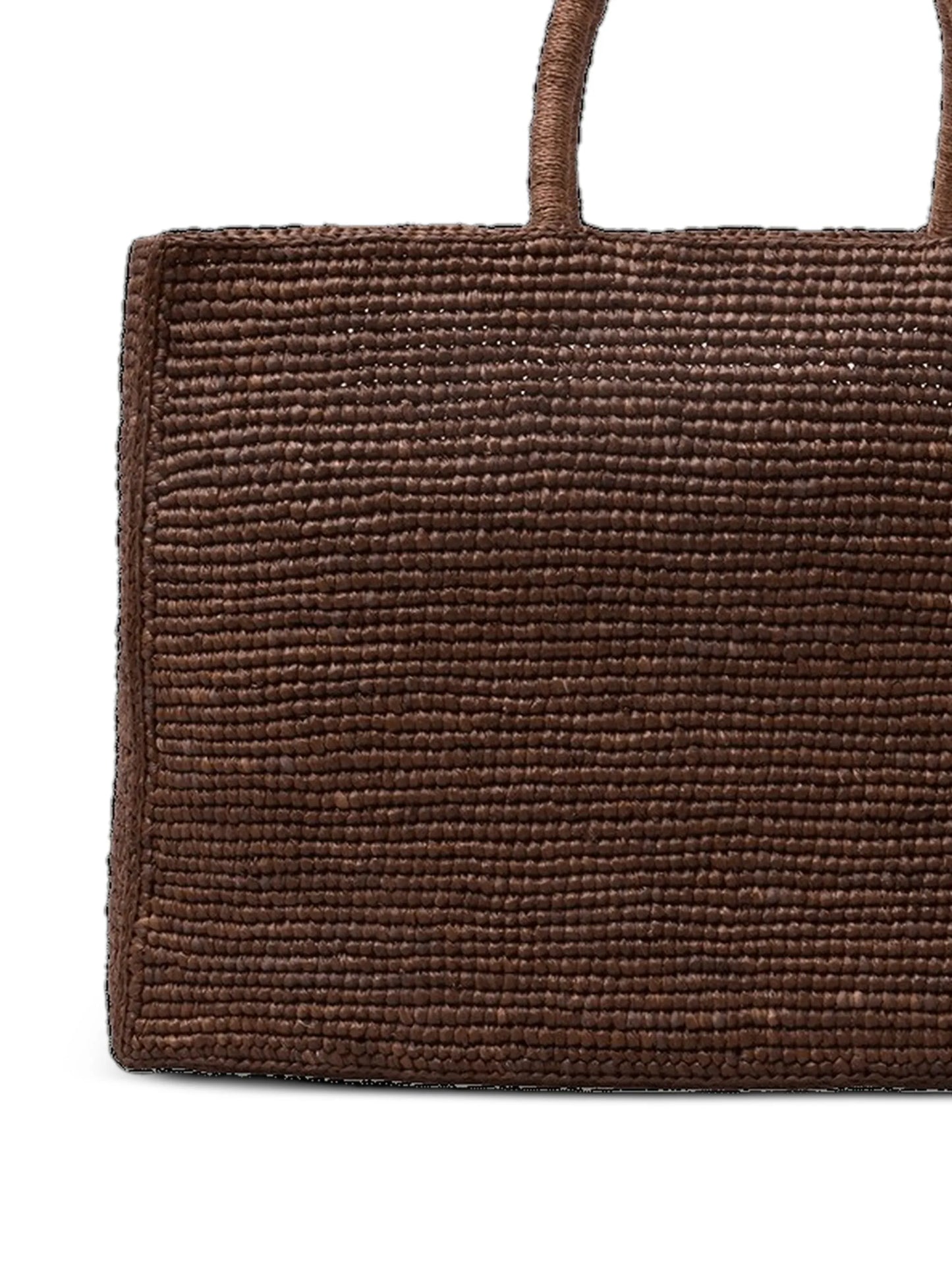 large The Charlotte raffia tote bag