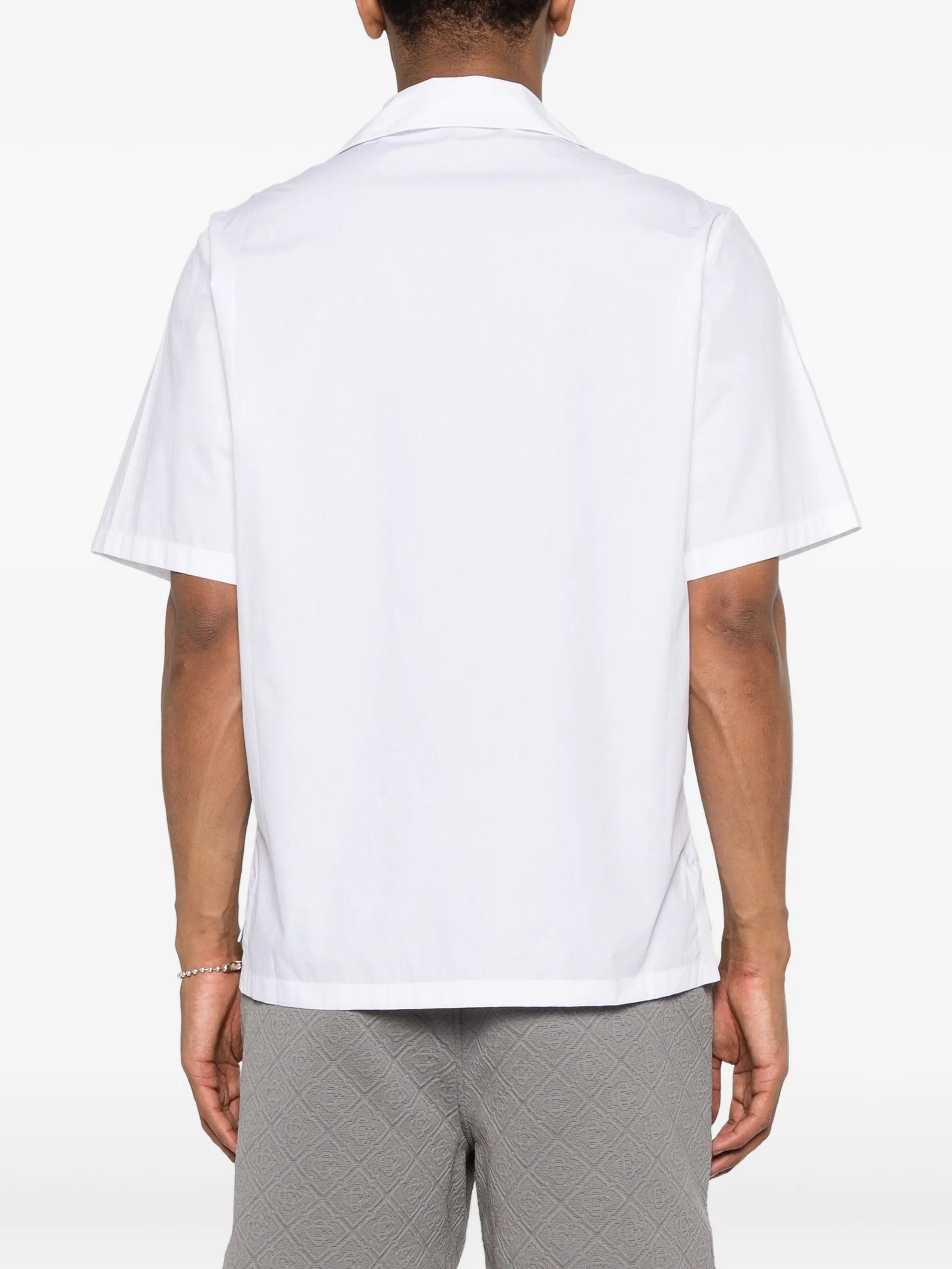 graphic embroidered shirt