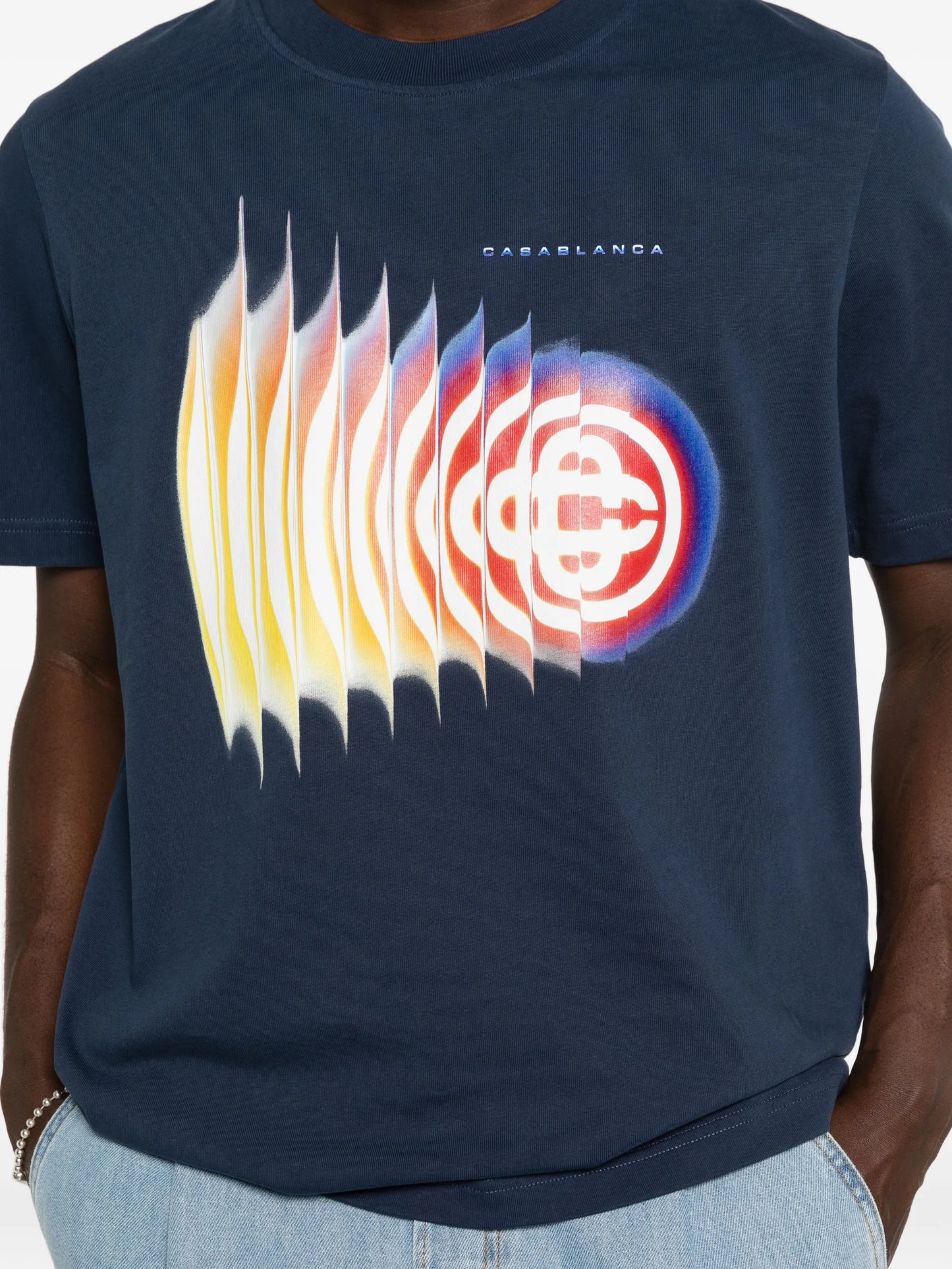 Shockwave crew-neck T-shirt