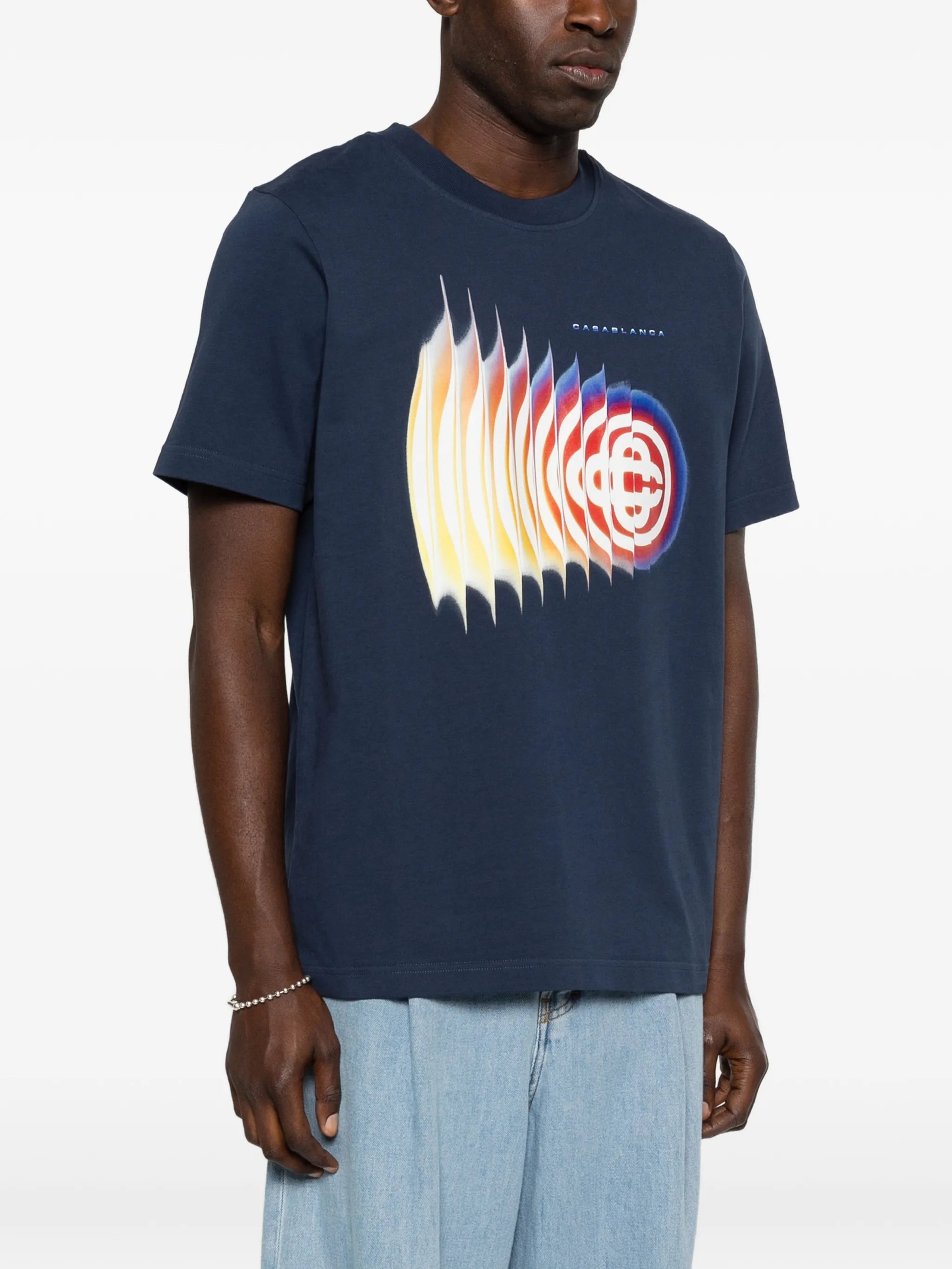 Shockwave crew-neck T-shirt