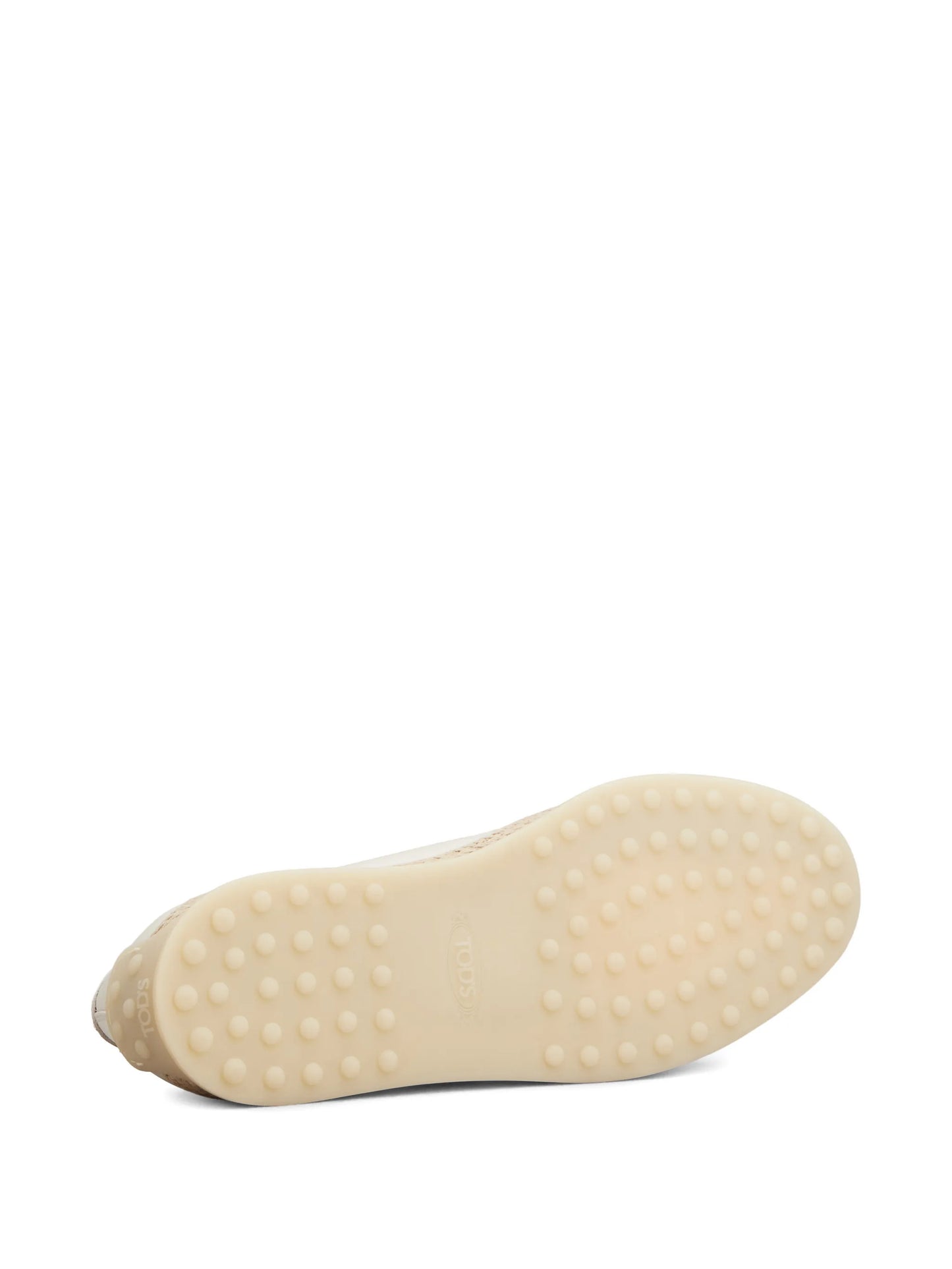lace-detail loafers