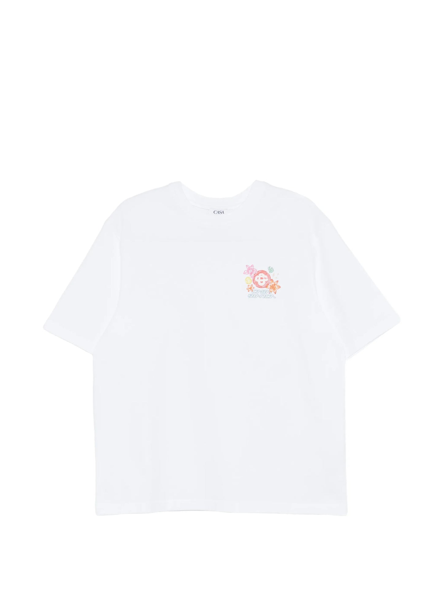 Collage cotton T-shirt
