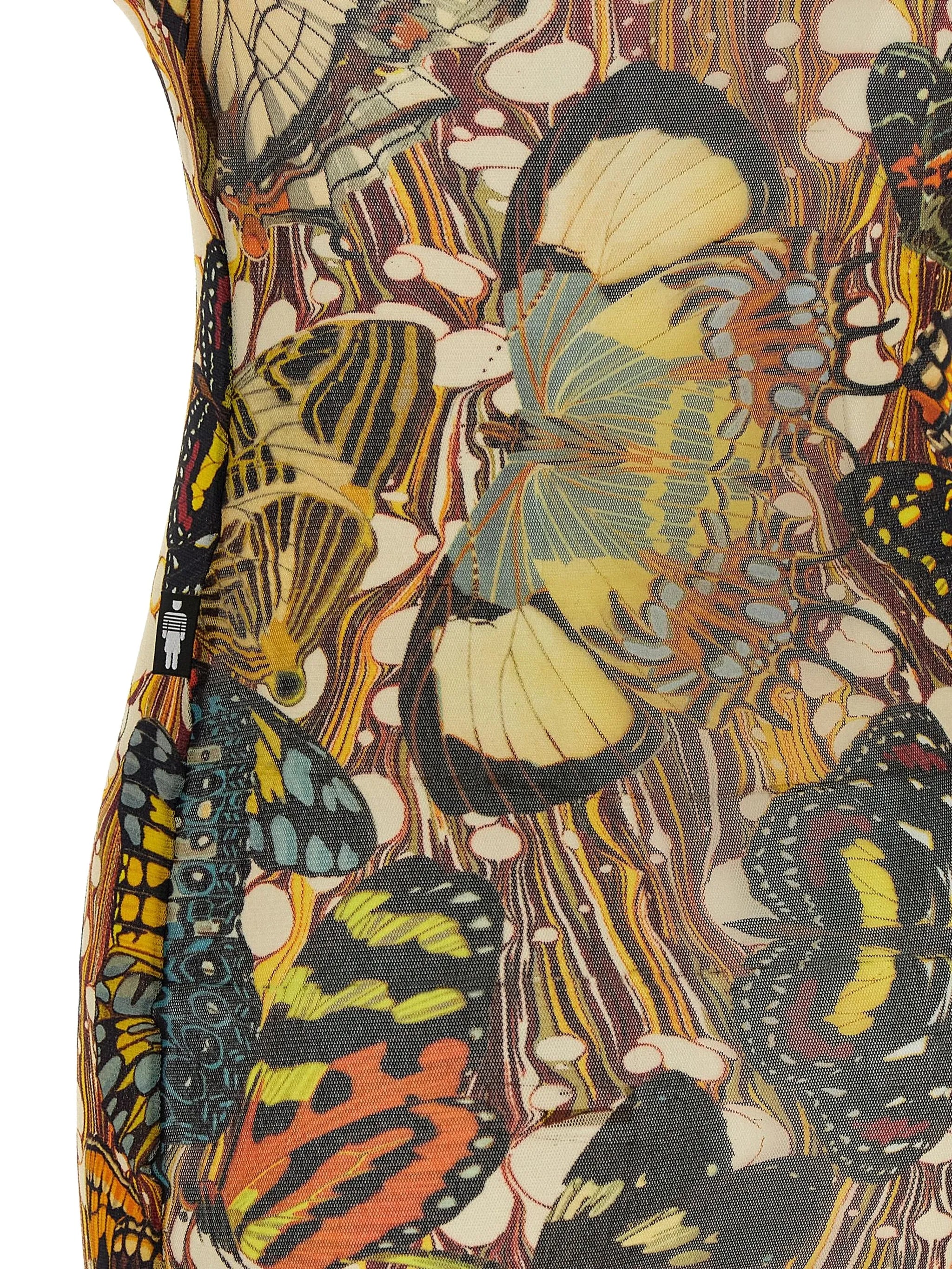 The Yellow Butterfly midi dress