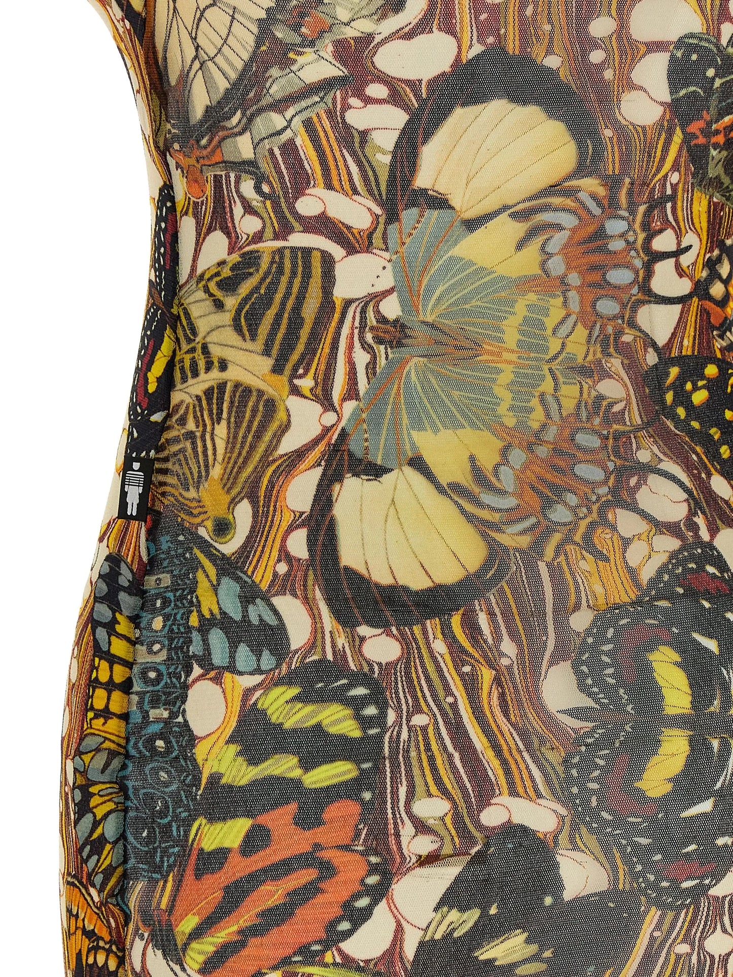 The Yellow Butterfly midi dress