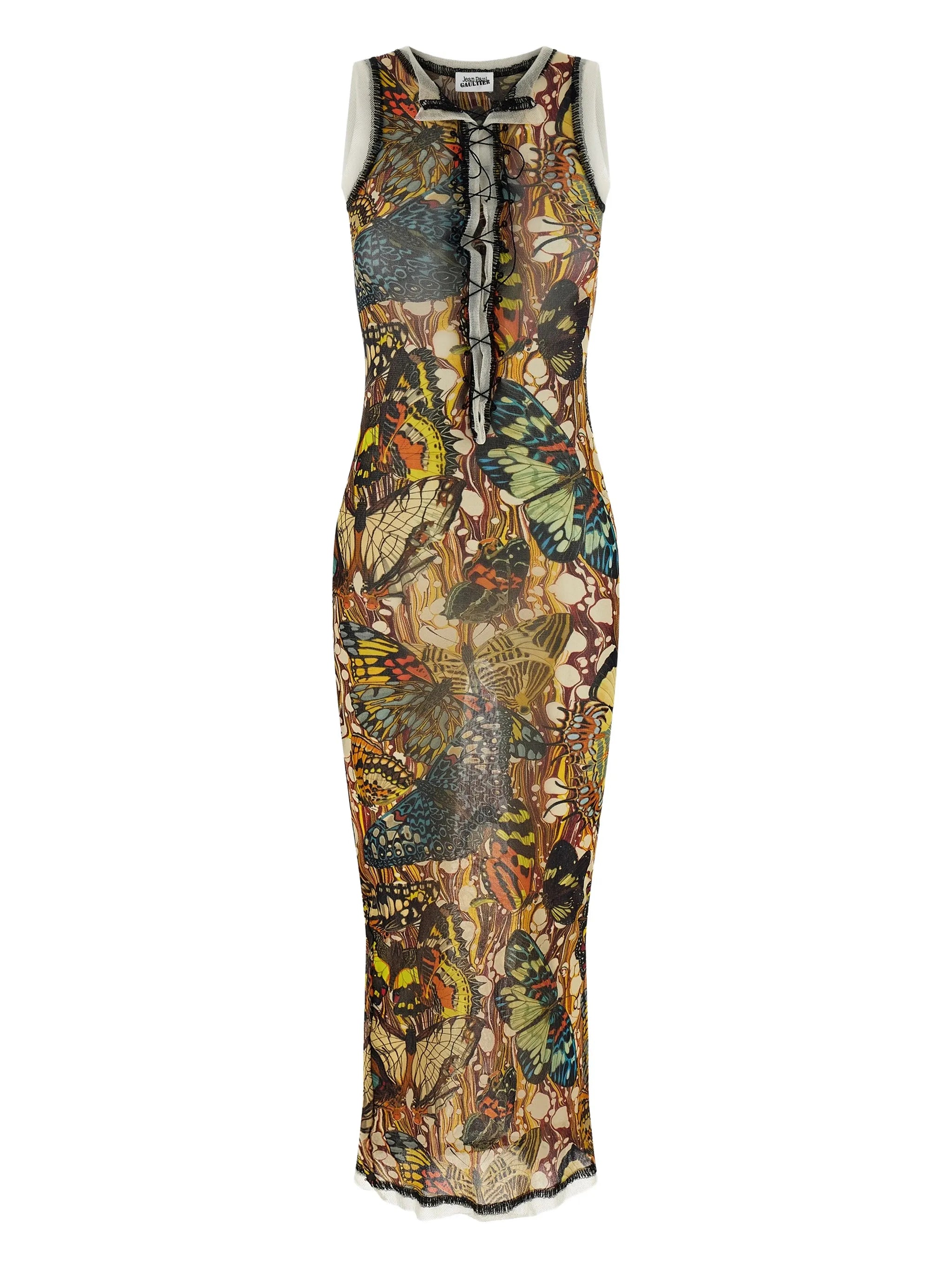 The Yellow Butterfly midi dress