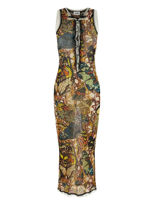 The Yellow Butterfly midi dress