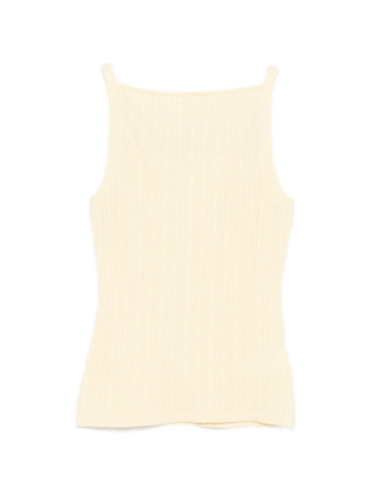 cable-knit top