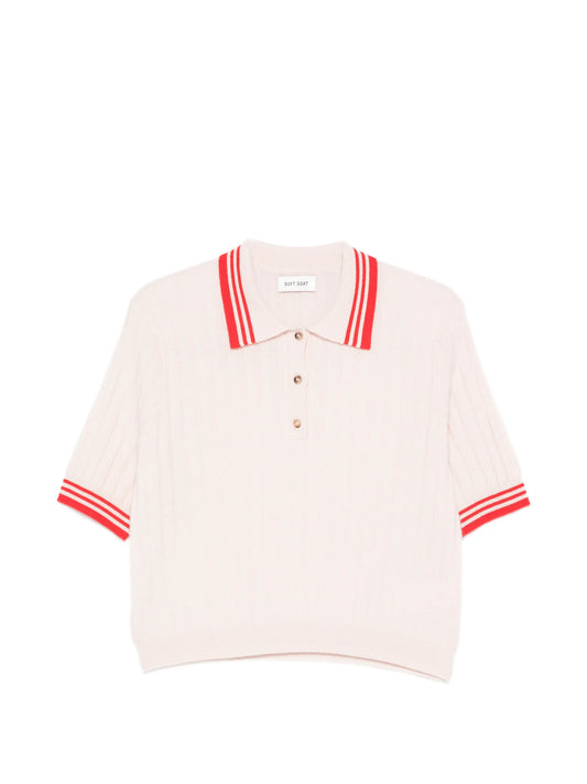 striped polo top