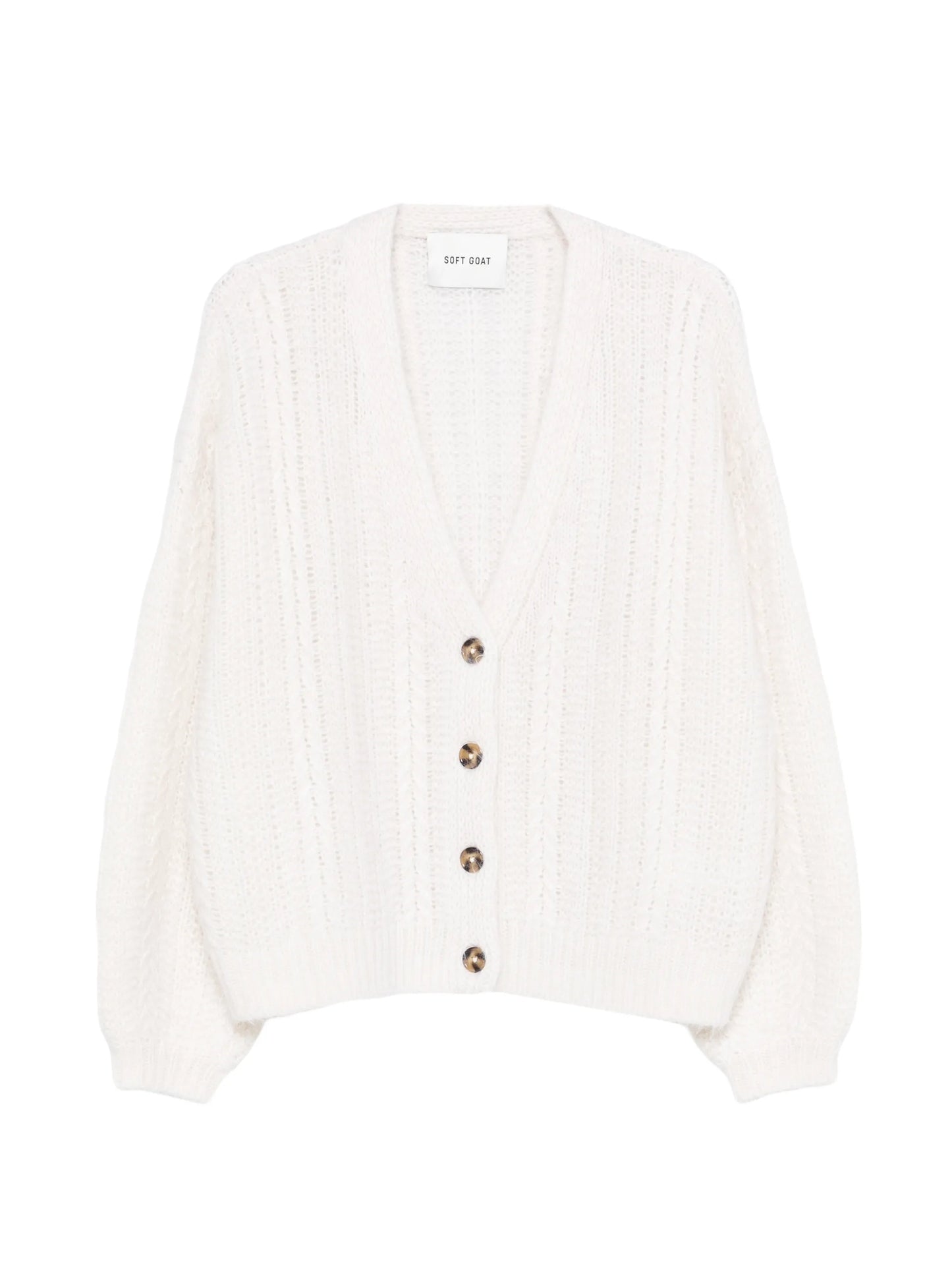 buttoned cardigan