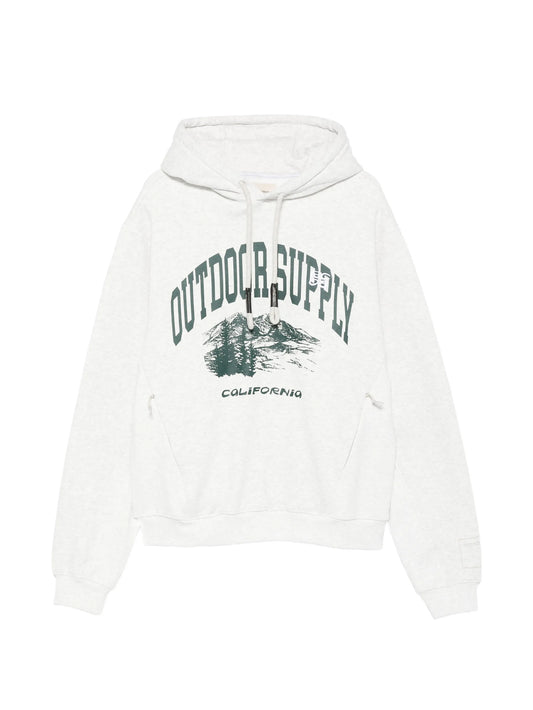 graphic-print hoodie