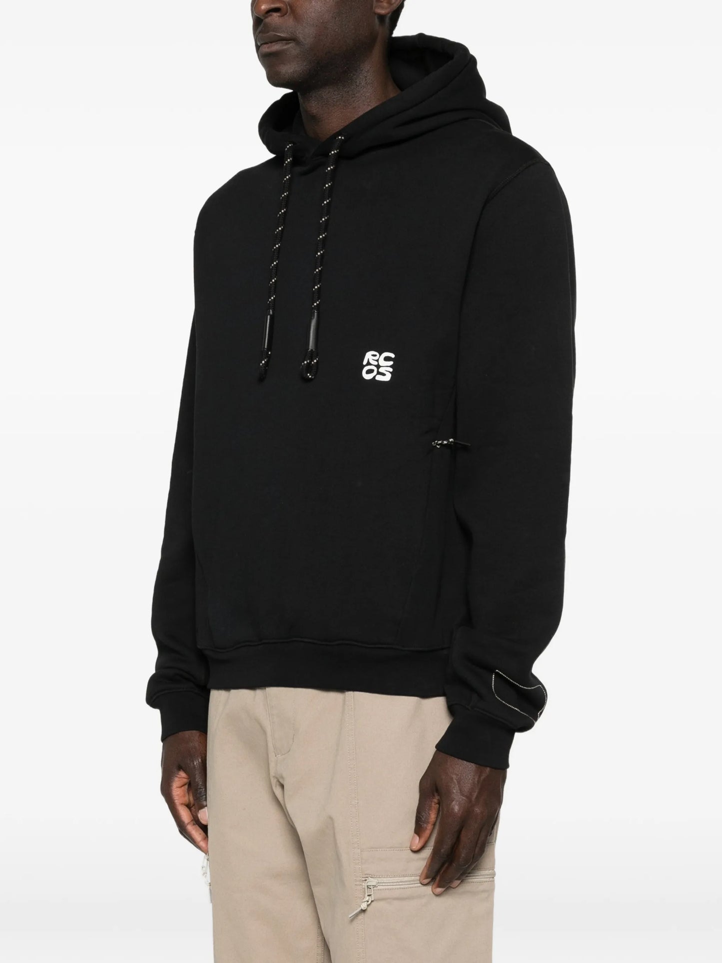 logo-print hoodie