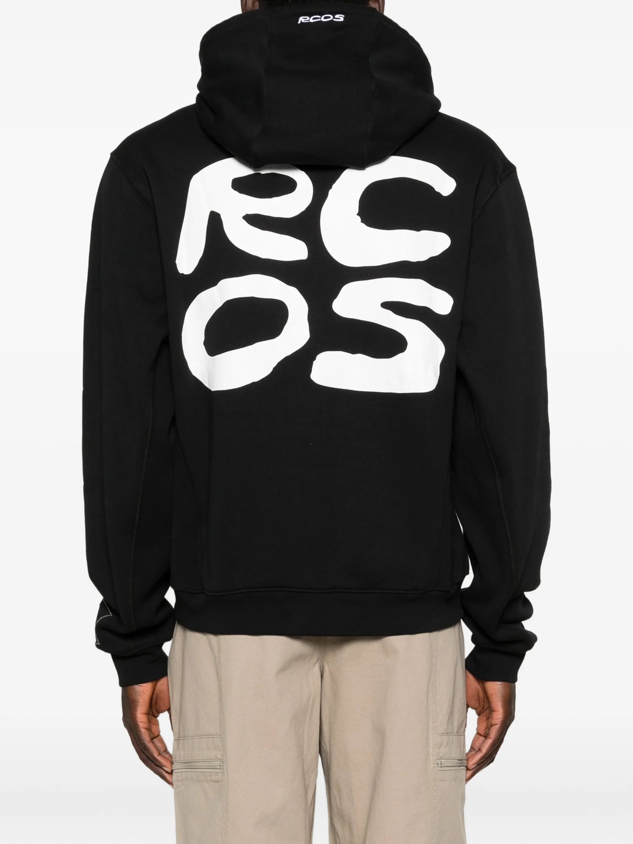 logo-print hoodie