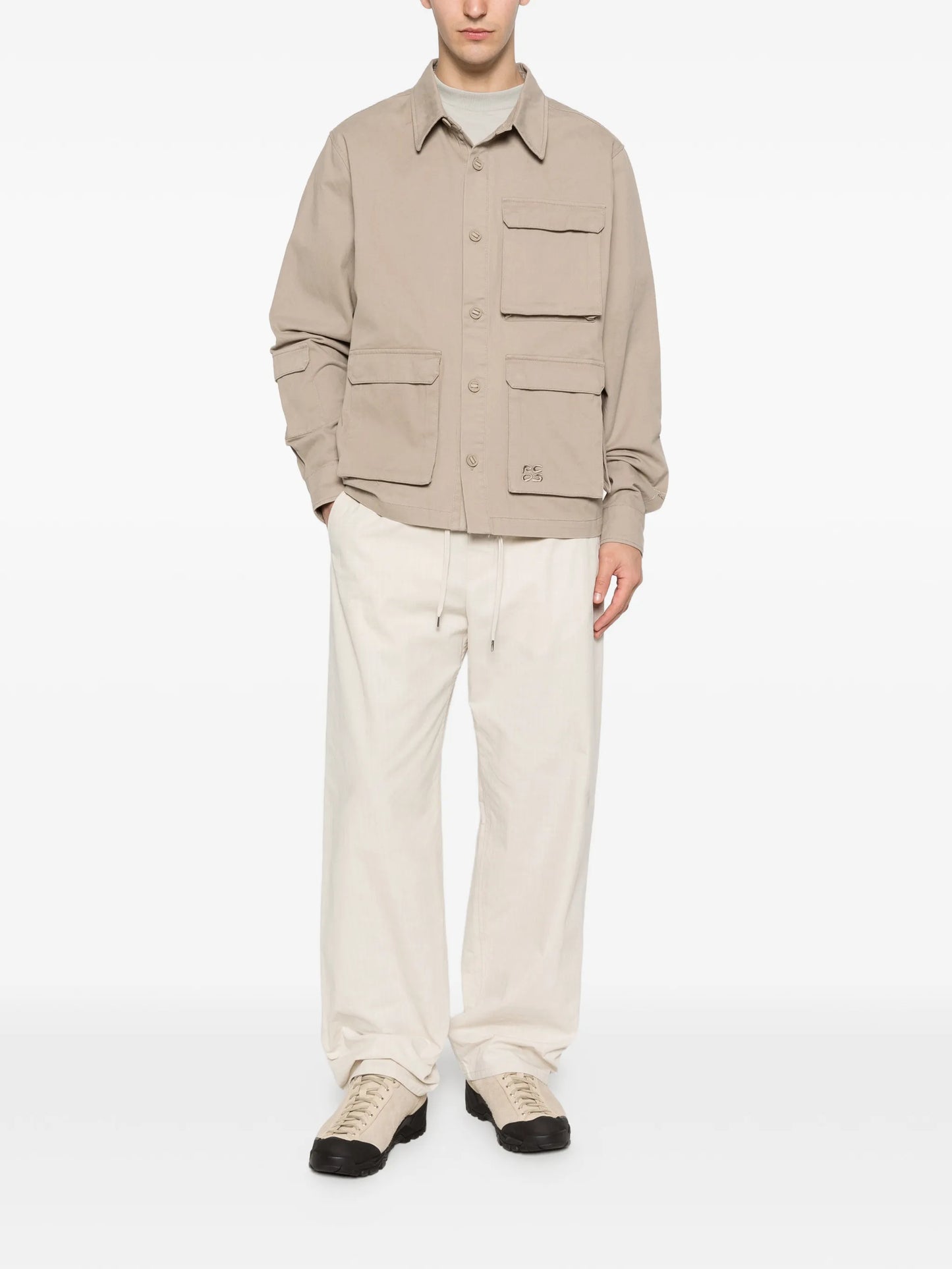 cargo-pocket shirt