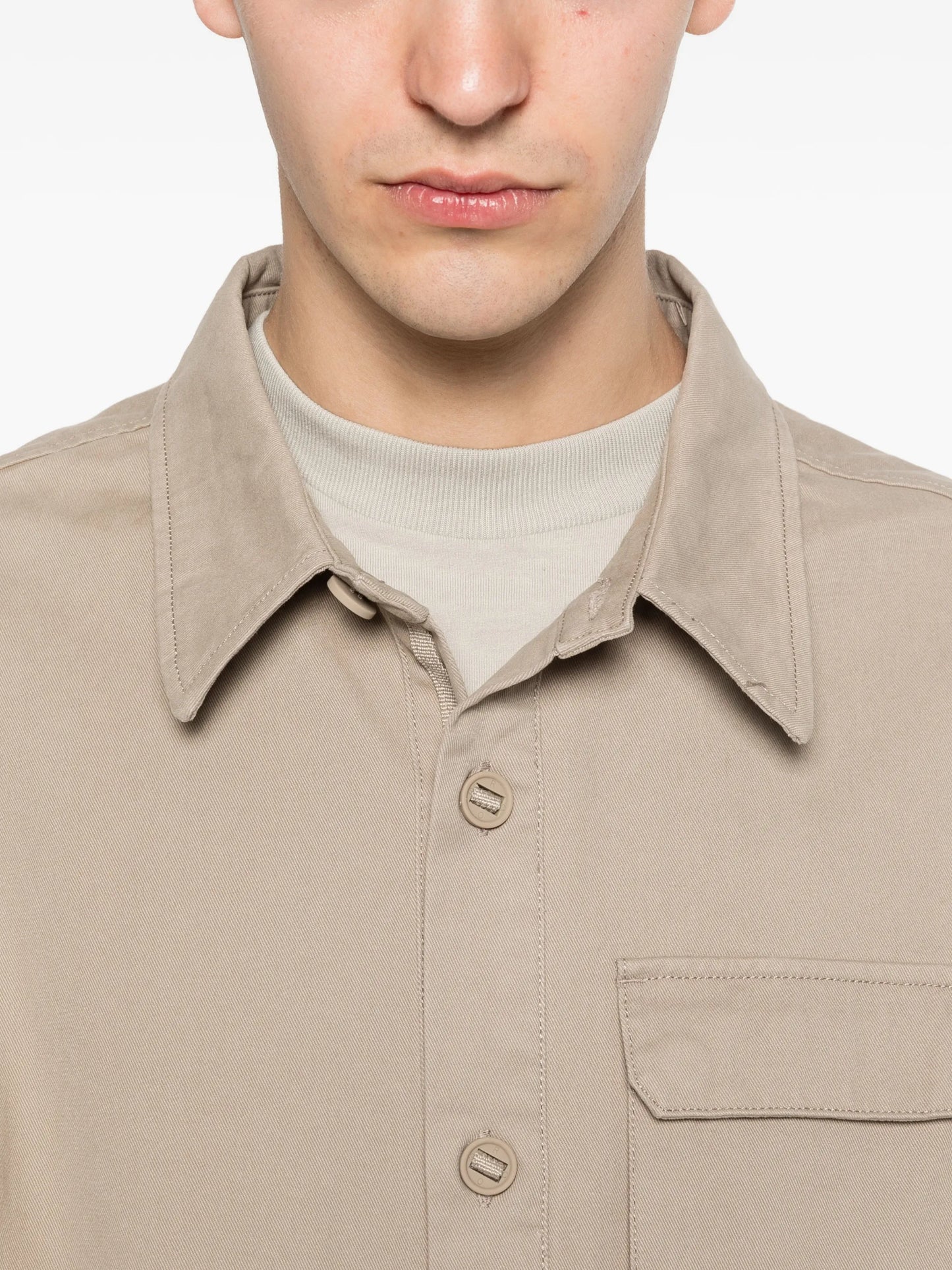 cargo-pocket shirt