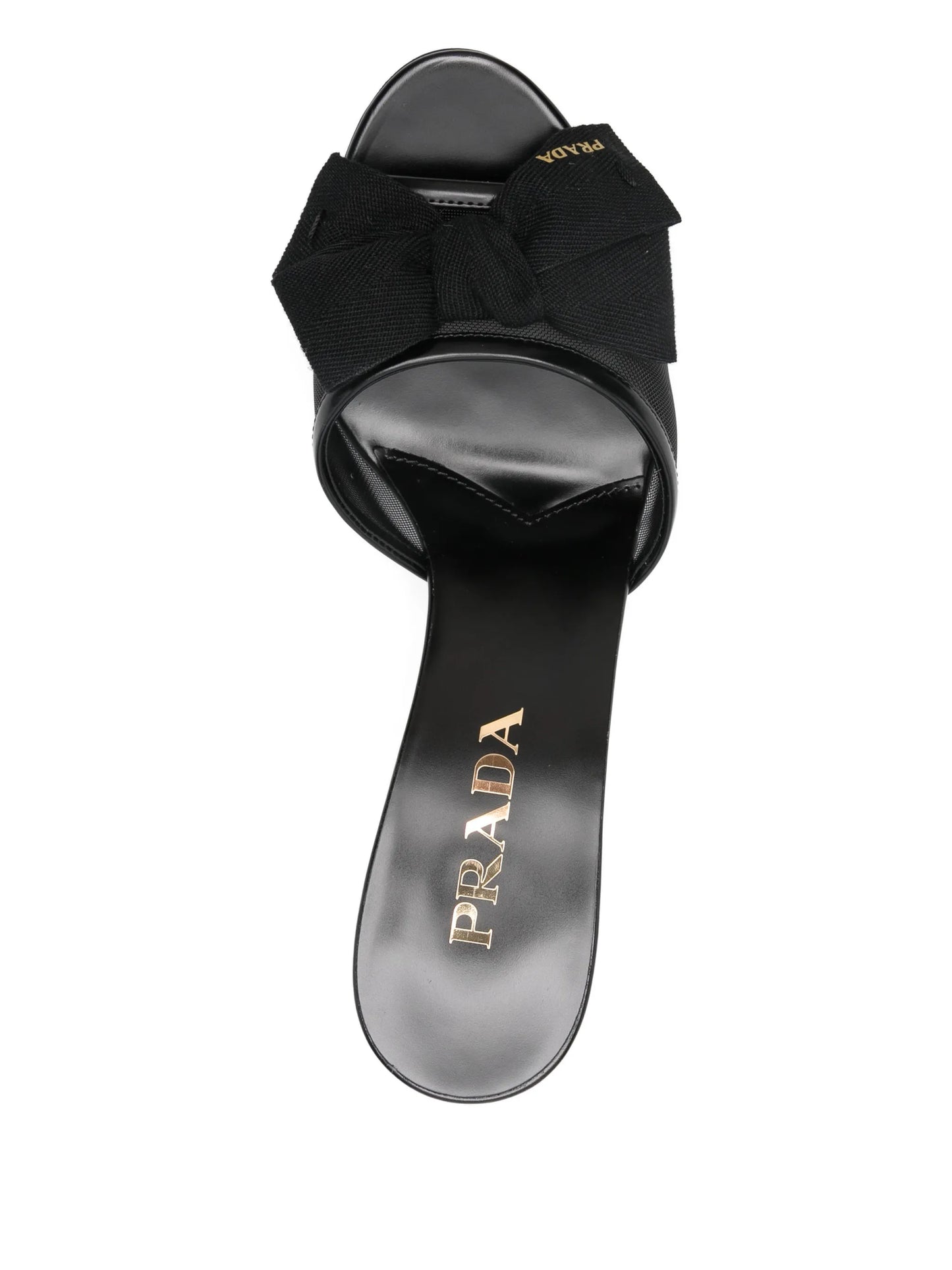bow mesh sandals