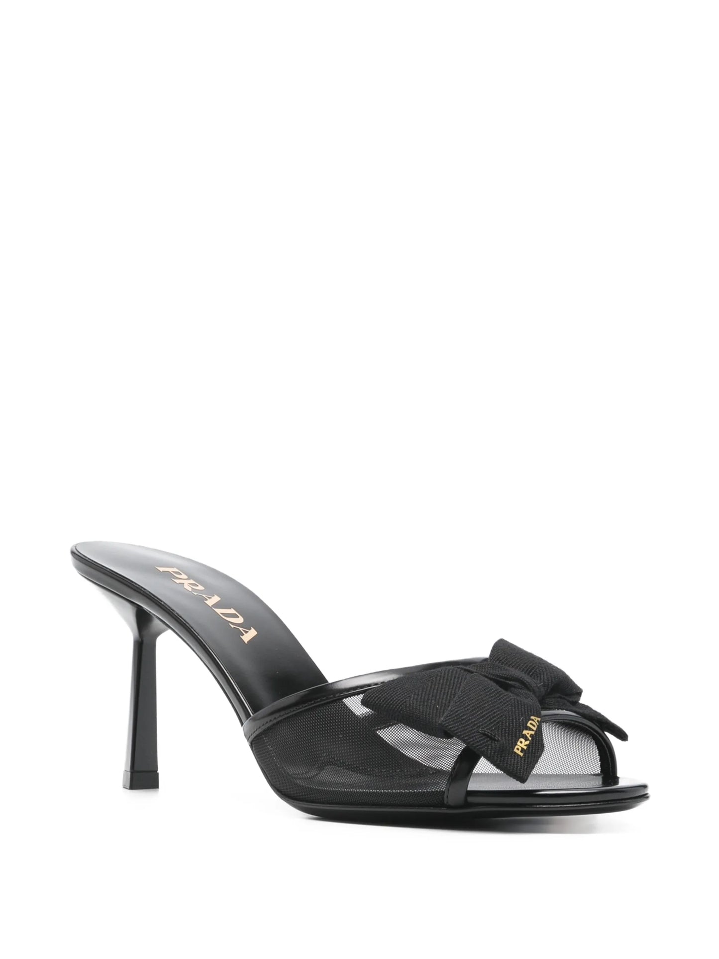 bow mesh sandals