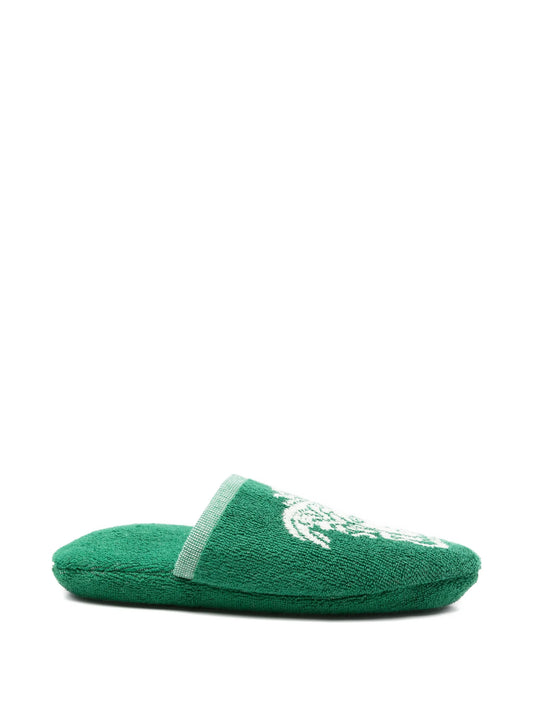 Medusa-motif slippers