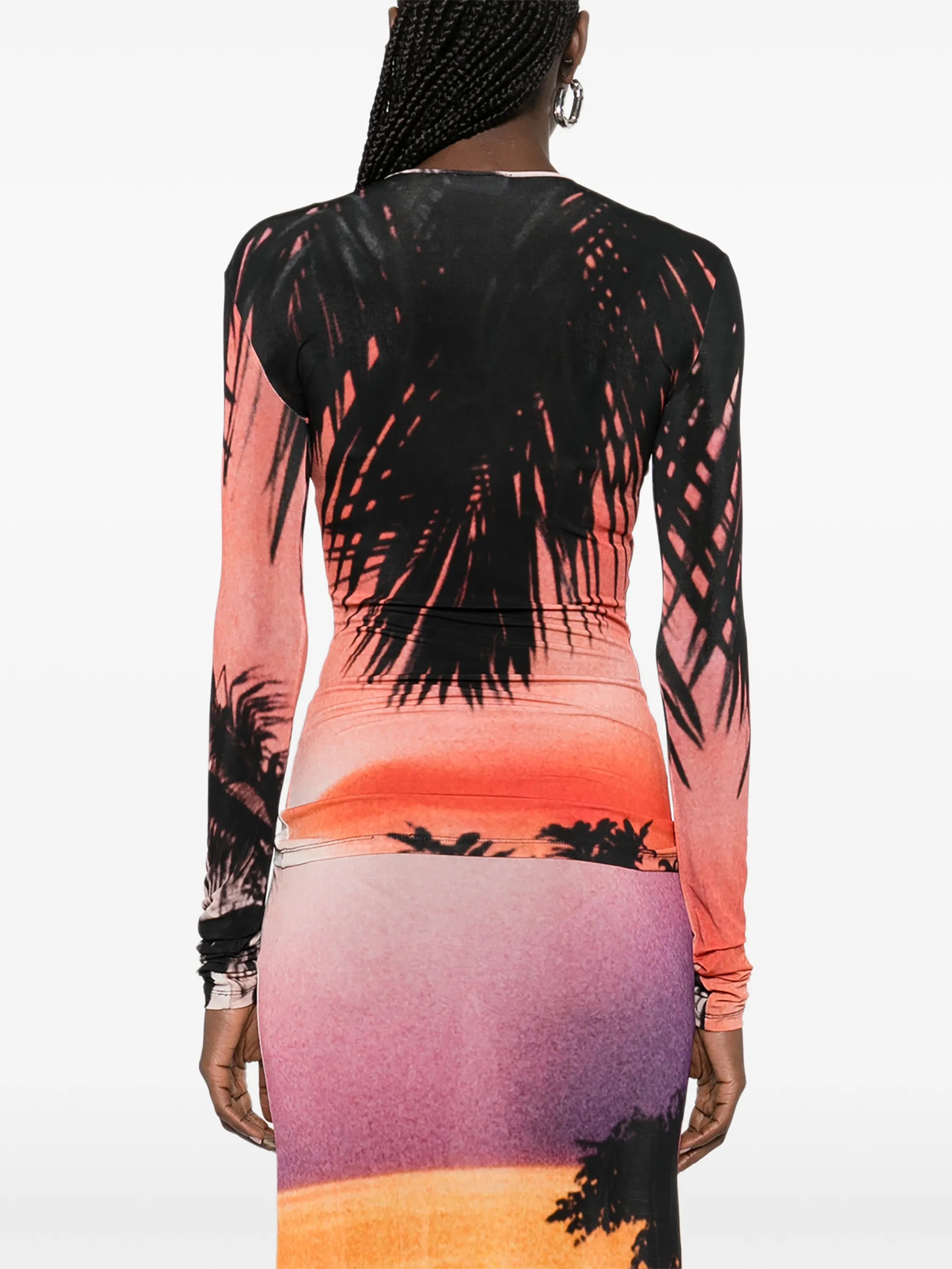 palm print T-shirt