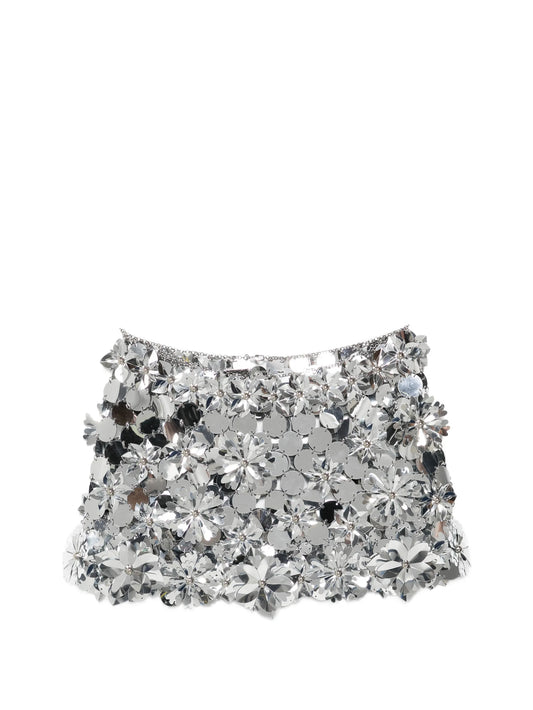 floral mini skirt
