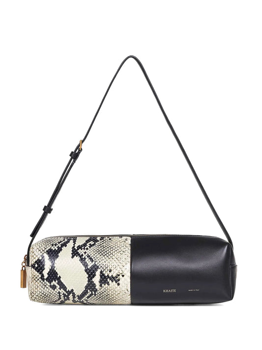Kye snake-effect shoulder bag