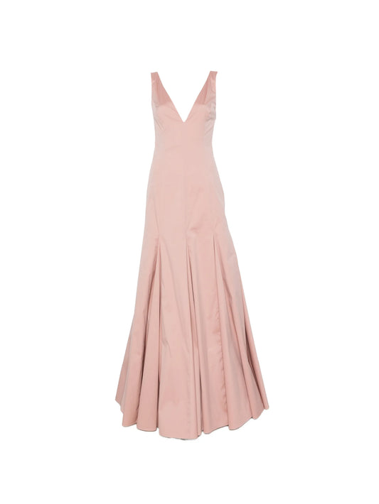 Aurelia pleated maxi dress