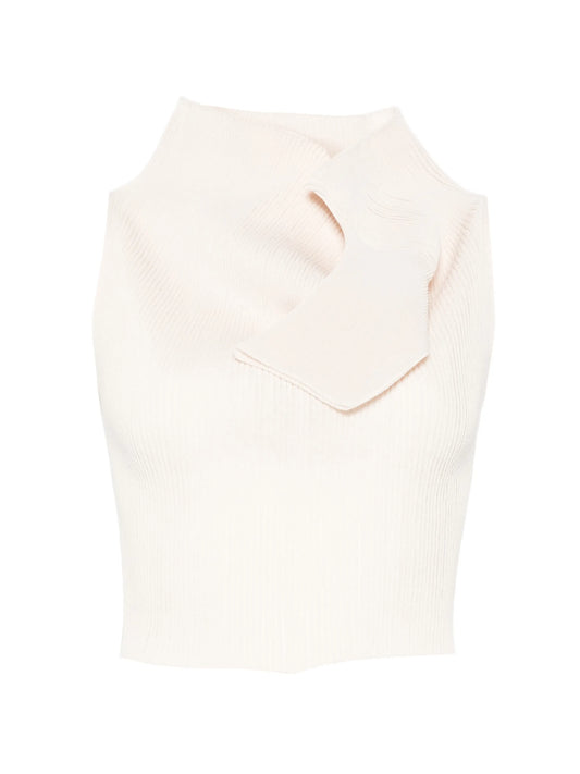 high neck top
