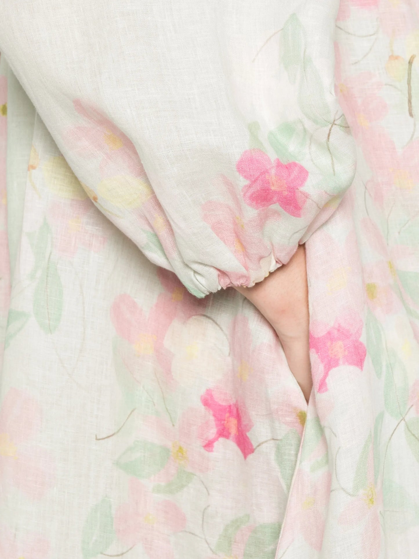 Bonnie floral-print midi dress
