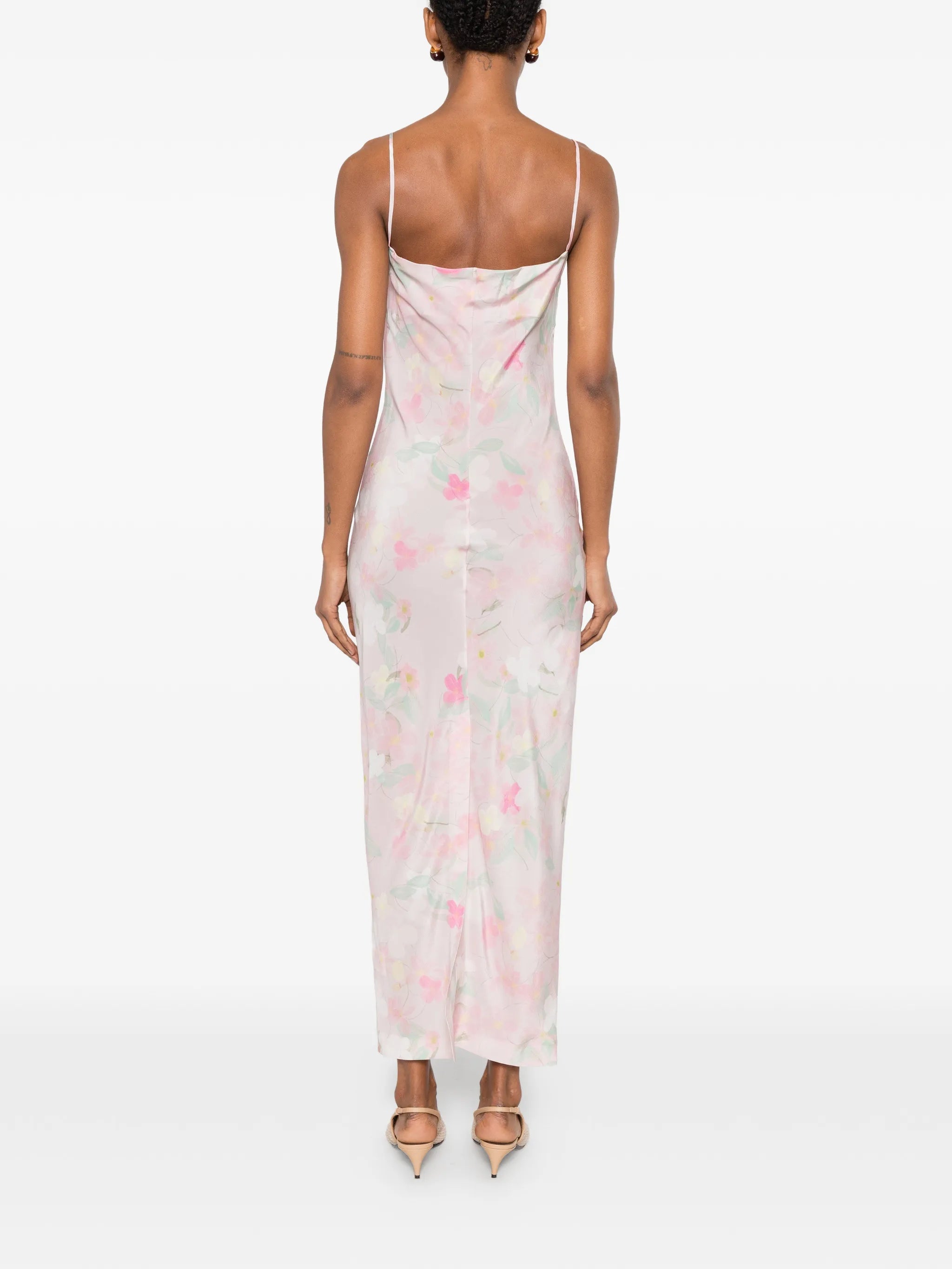 Riri floral-print midi dress