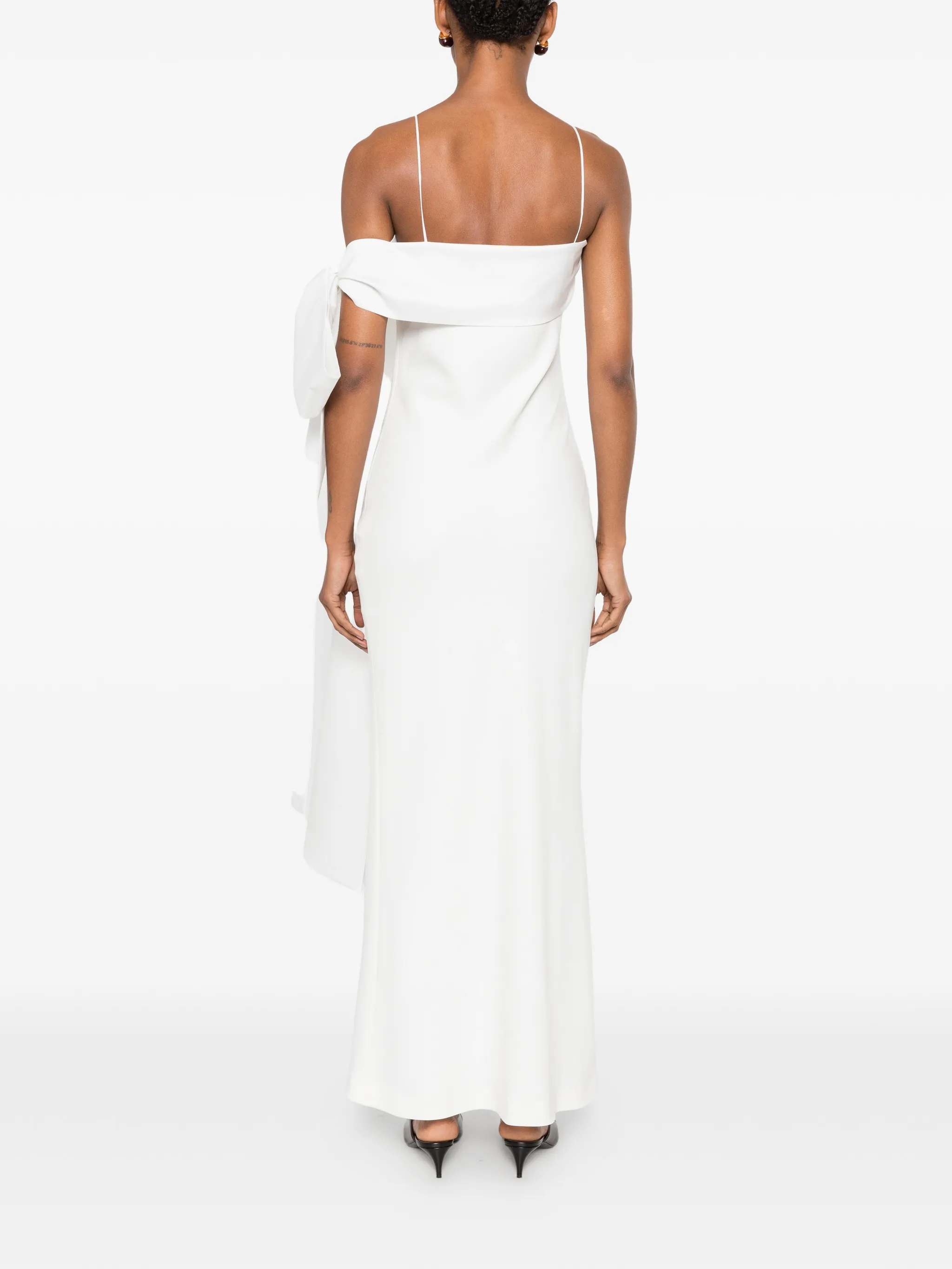 Bart bow-detail dress