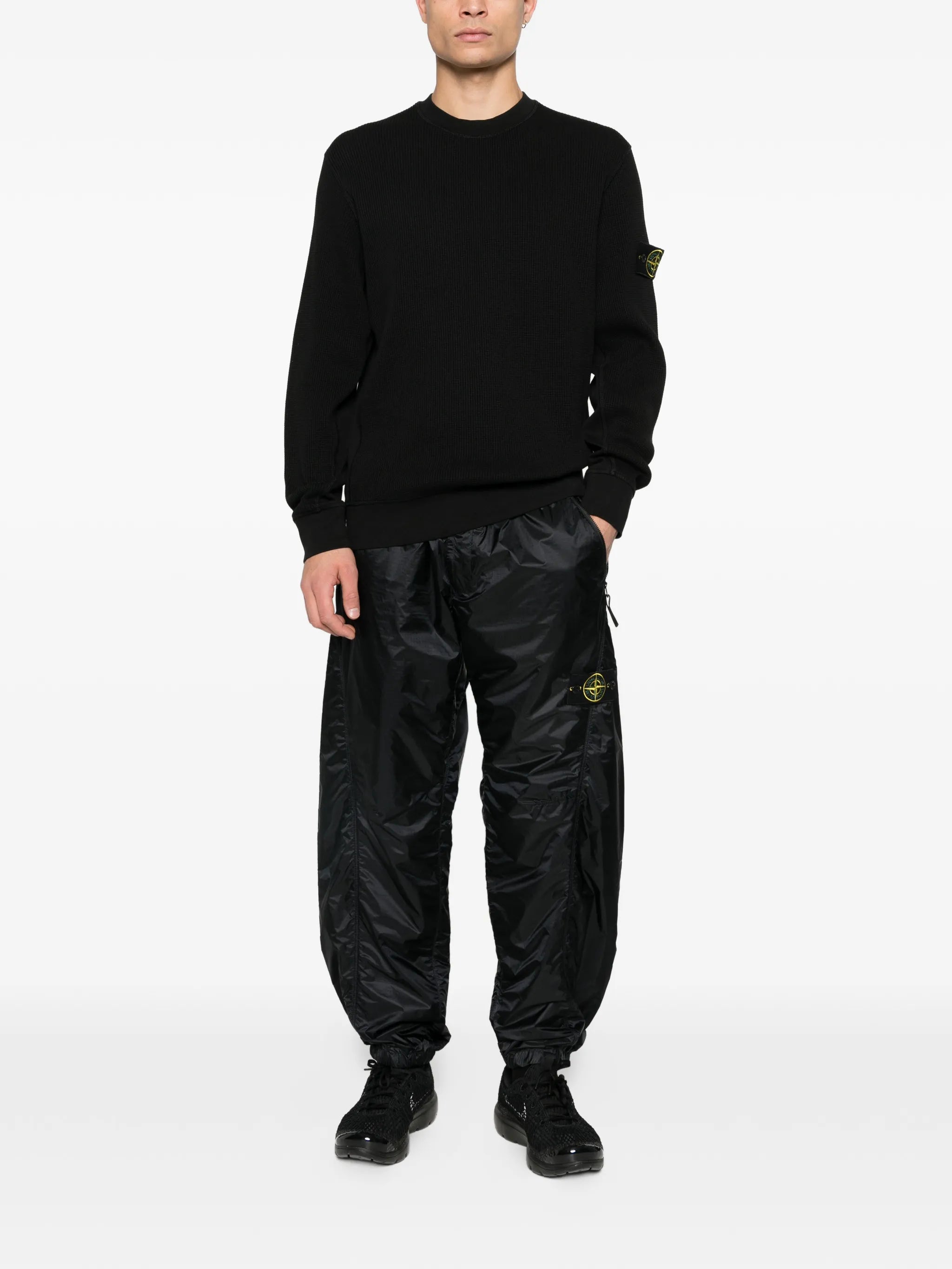 crew-neck sweatshirt
