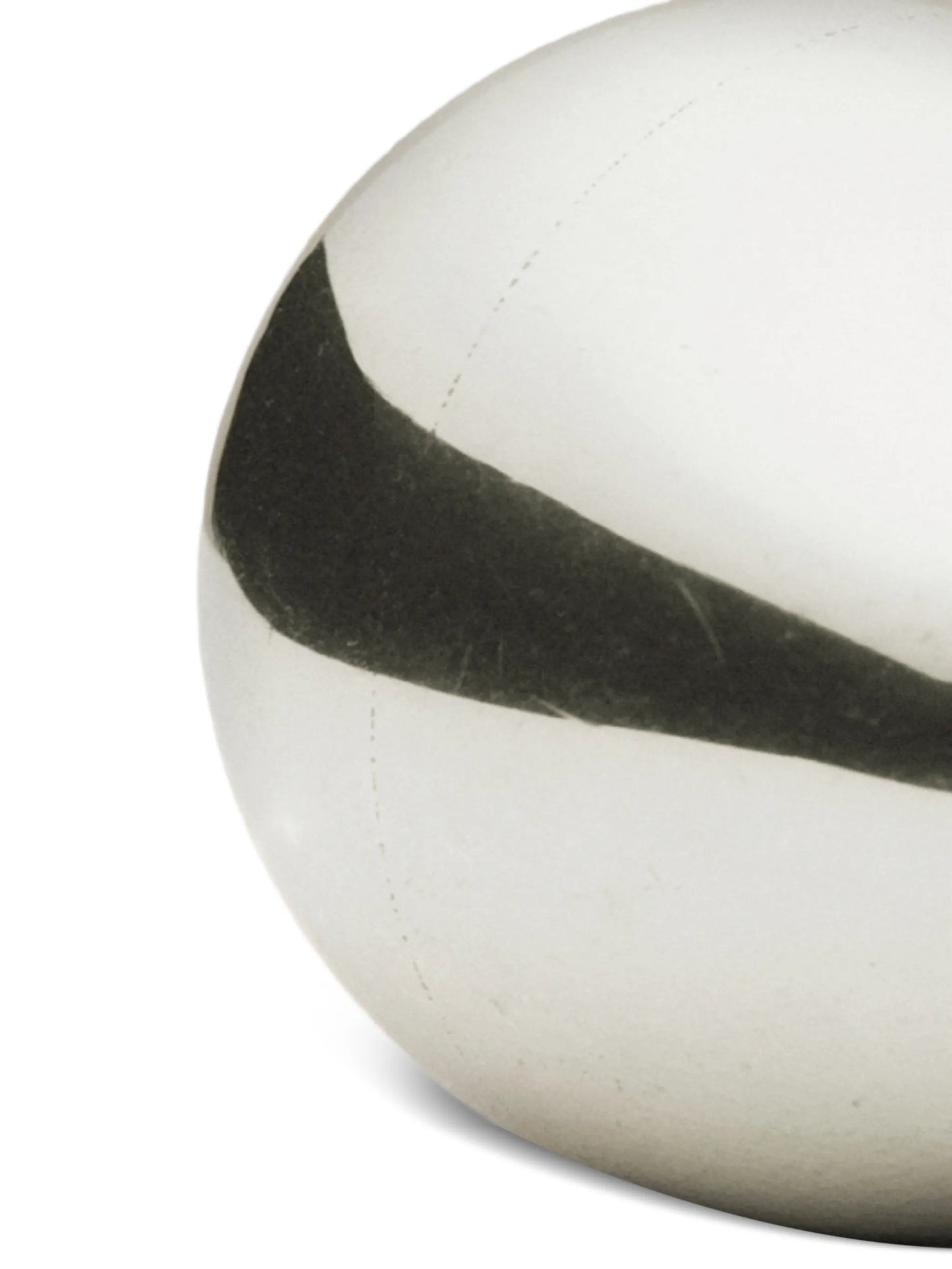 polished egg paperweight