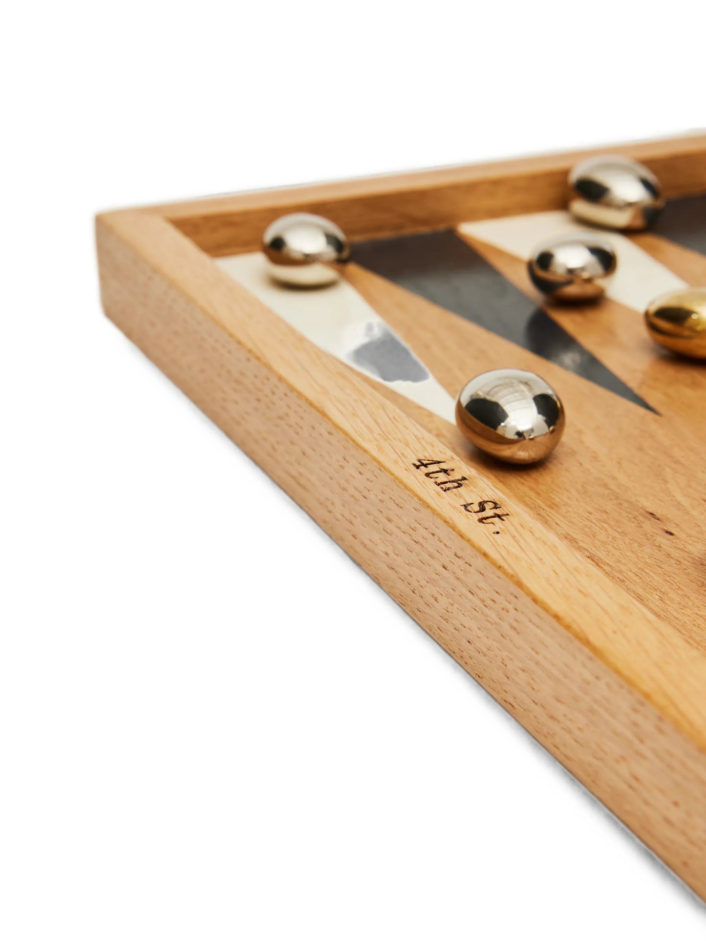 geometric-pattern backgammon board