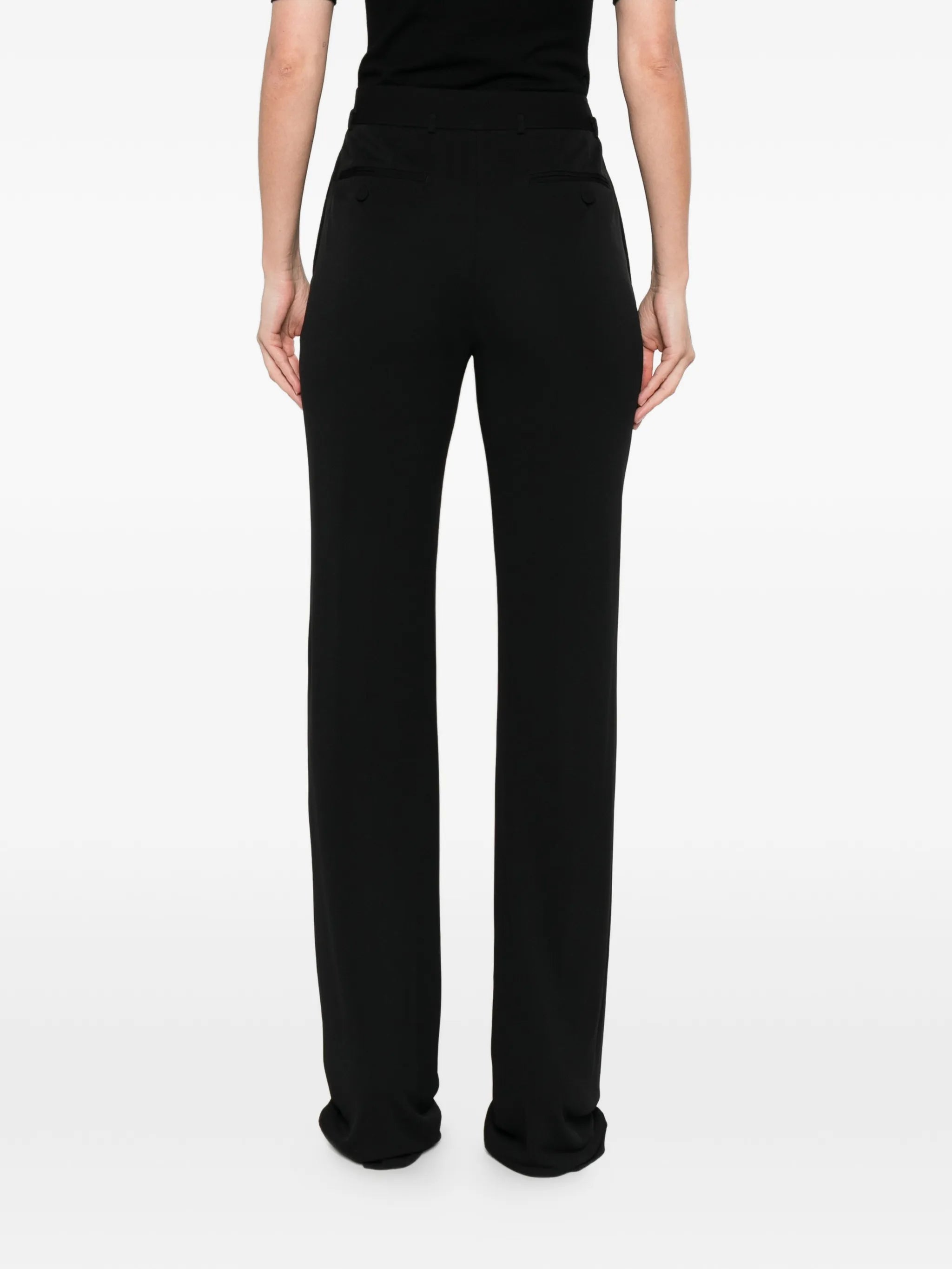 straight trousers