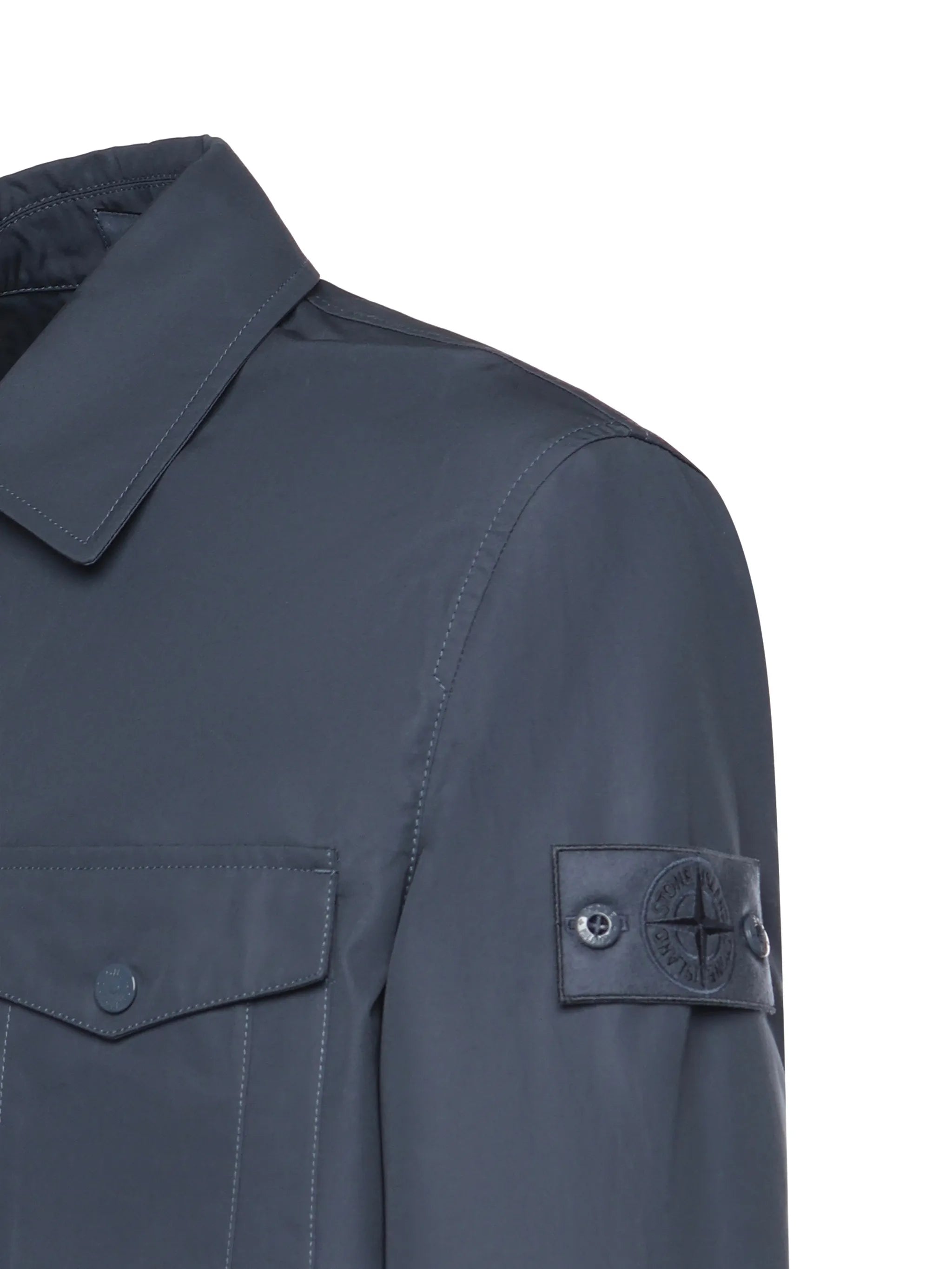 patch-pocket shirt jacket