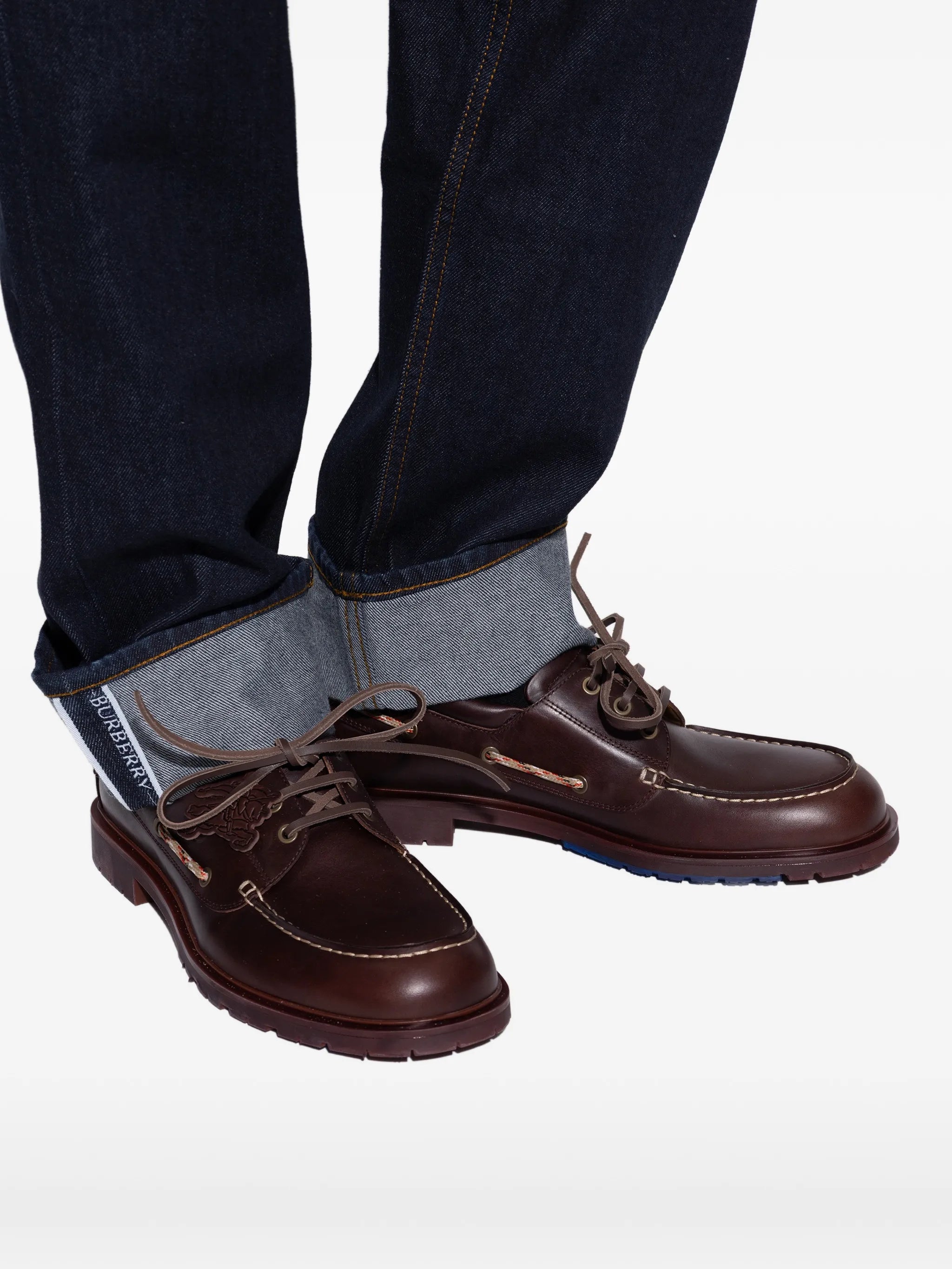 lace-up boat shoes
