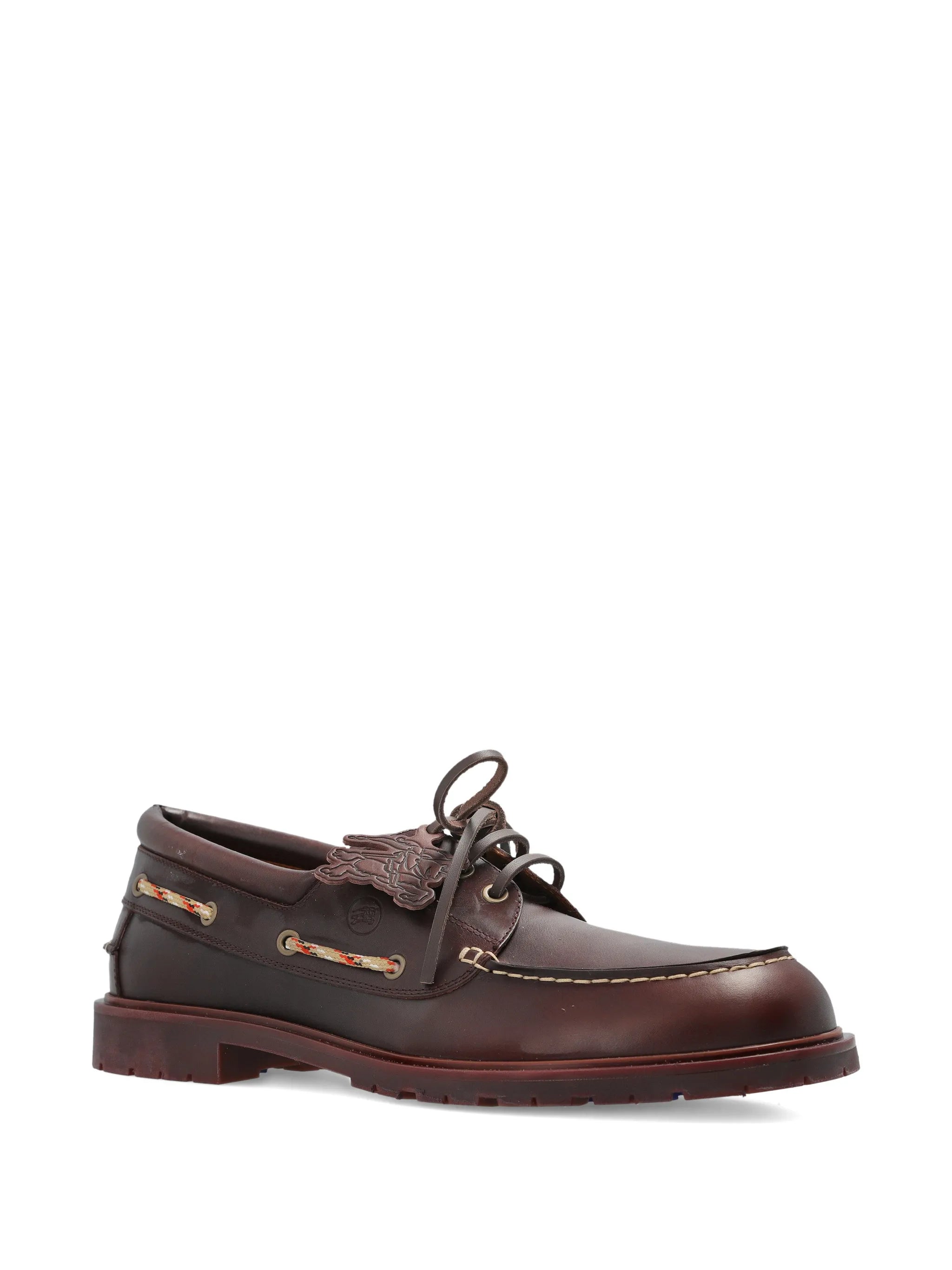 lace-up boat shoes