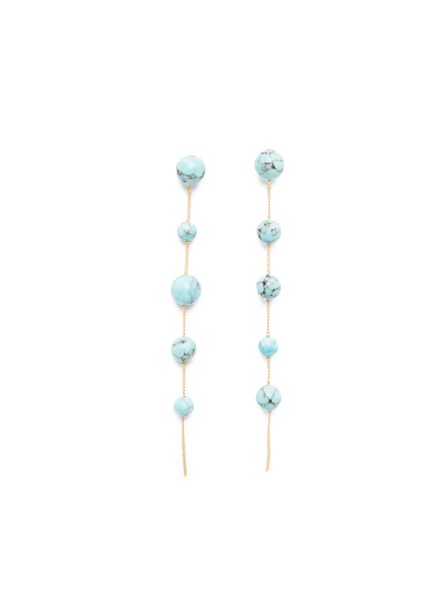 Atum chain earrings