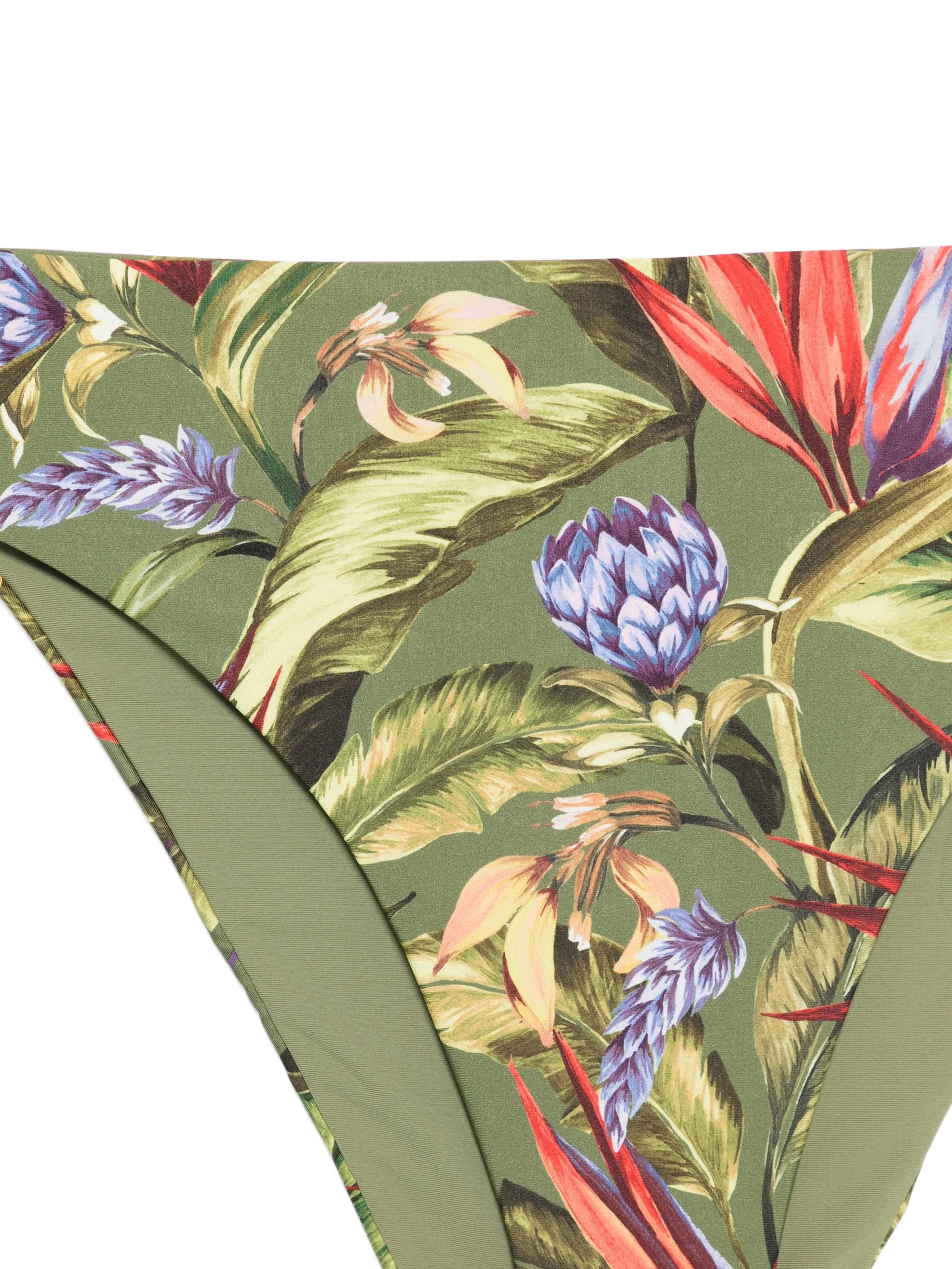 Strilitzia floral-print bikini bottoms