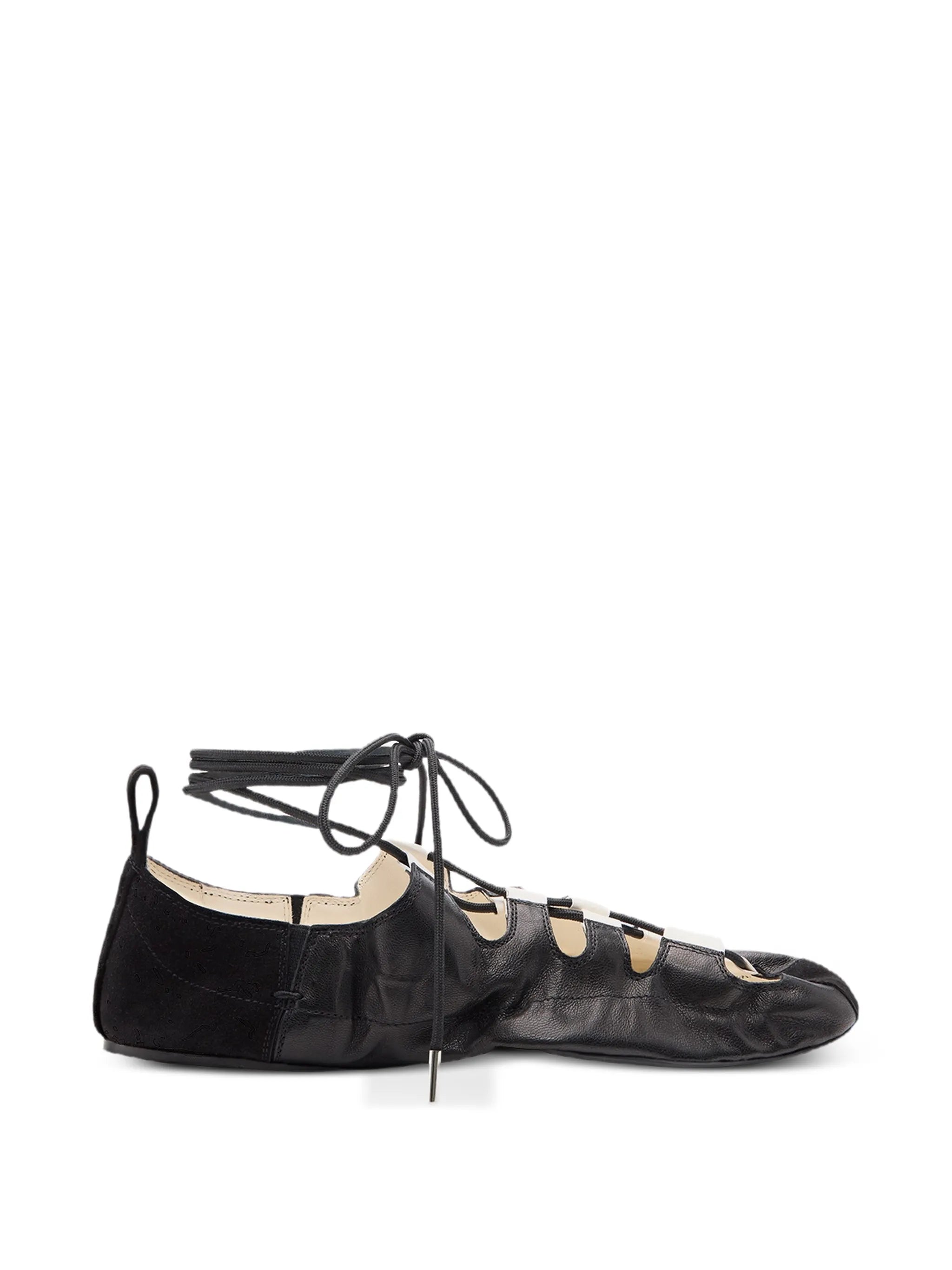 laced flats